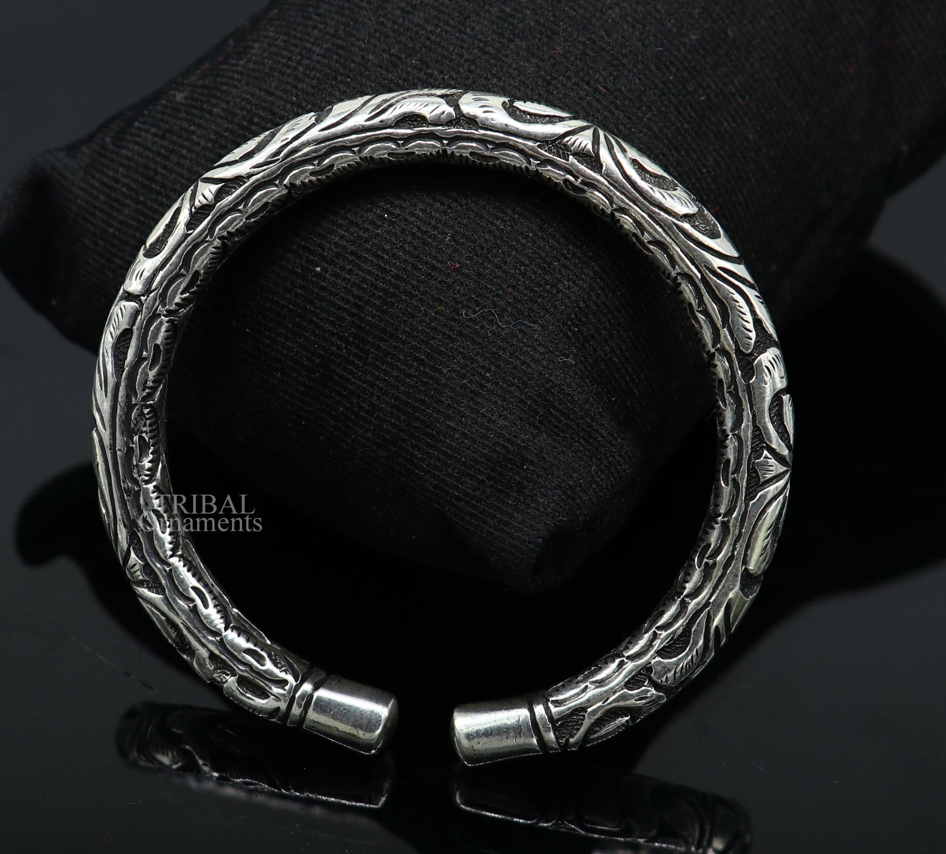 925 Sterling silver handmade fabulous chitai work customized design girl's teenager bangle bracelet kada unisex personalized jewelry nssk767 - TRIBAL ORNAMENTS