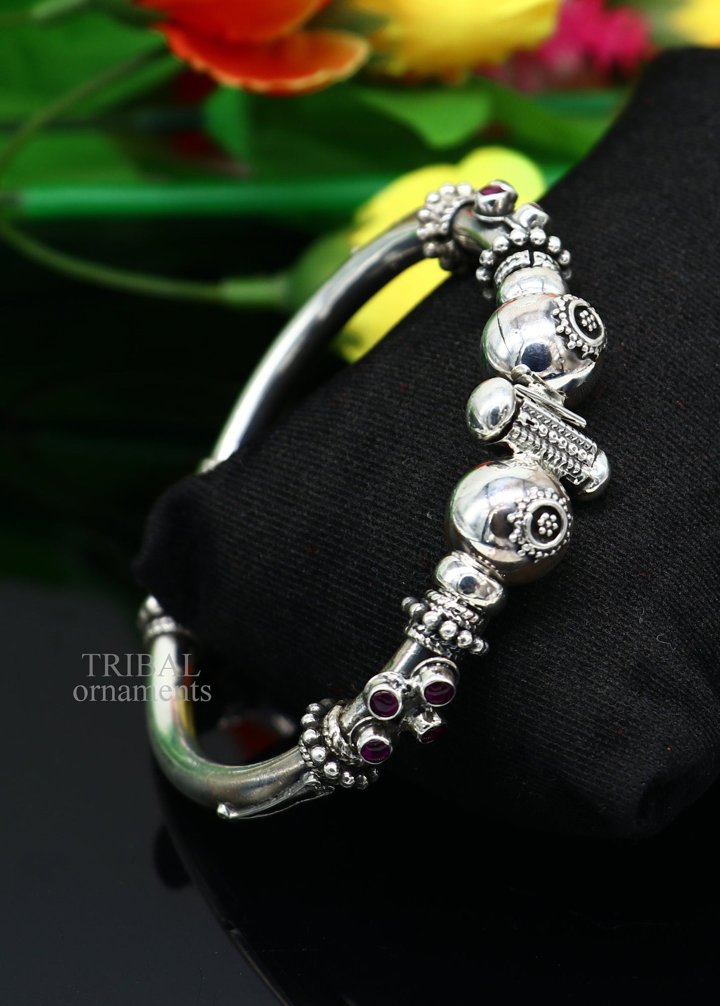 925 sterling silver vintage plain design handmade Unique stylish bangle bracelet kada cuff bracelet ethnic Banjara jewelry Rnsk481 - TRIBAL ORNAMENTS