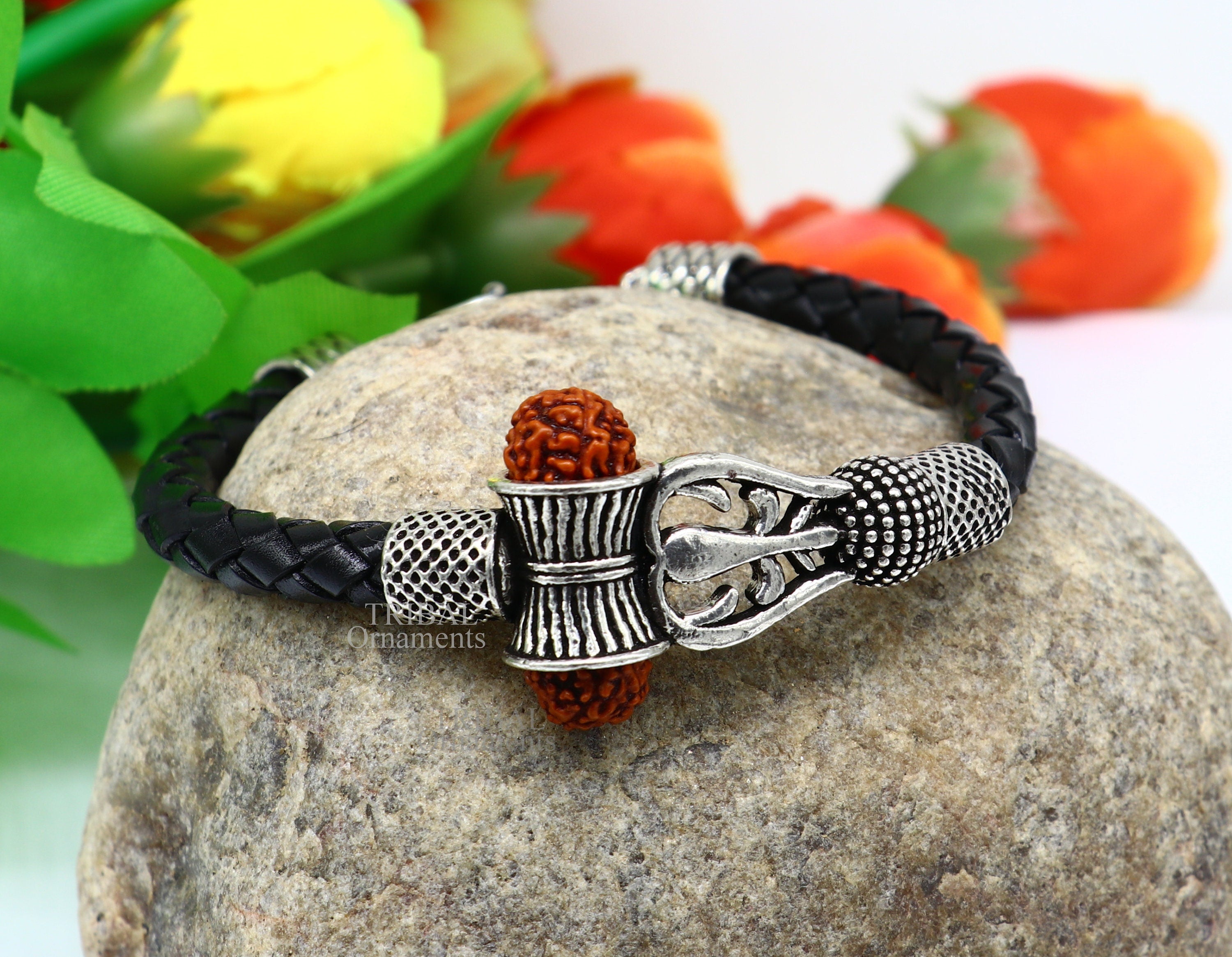 Wholesale Silver Fathima Hand Shiva Eye Bracelet | Safasilver