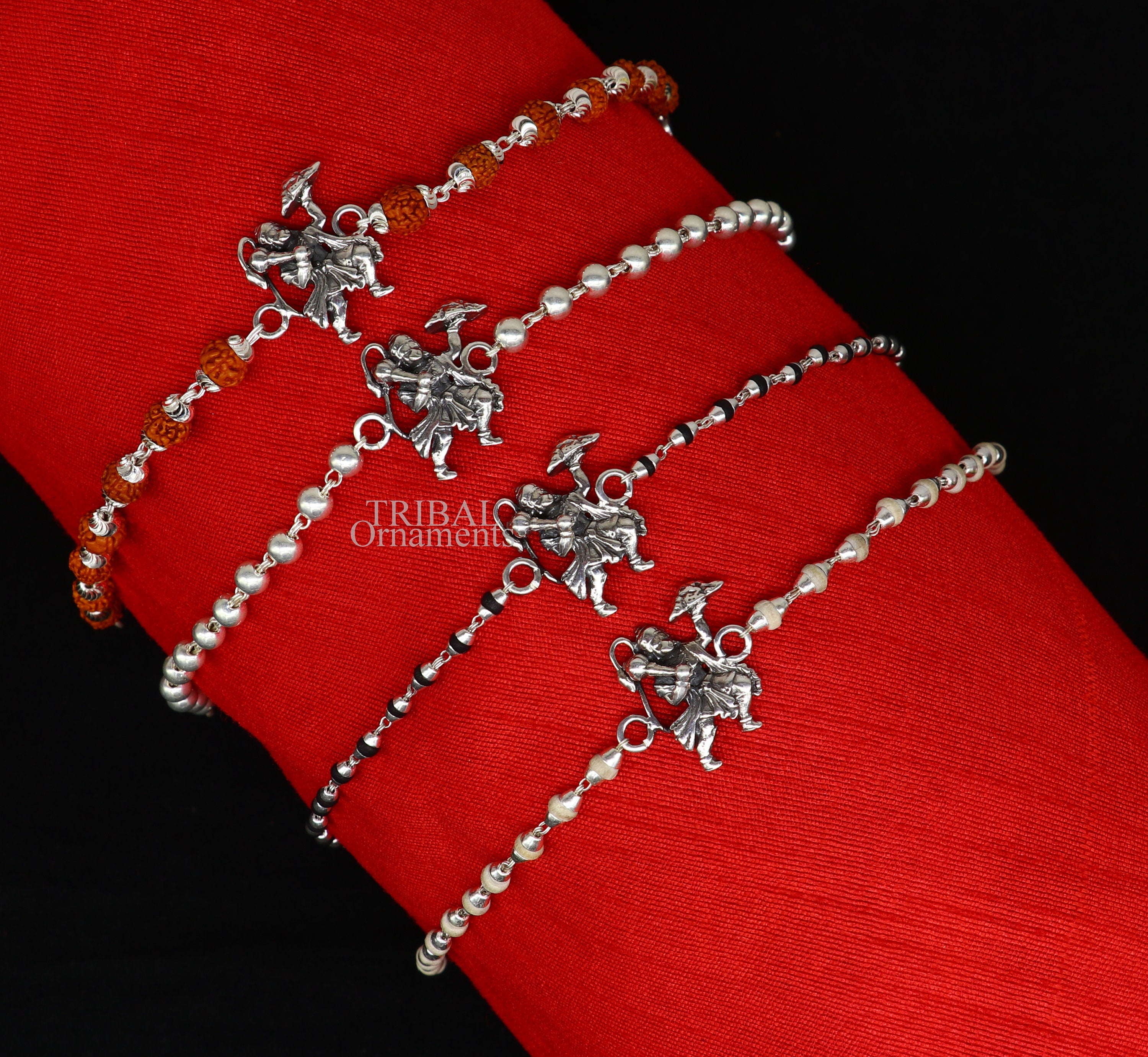 Chinese Symbol Six Charm Bracelet