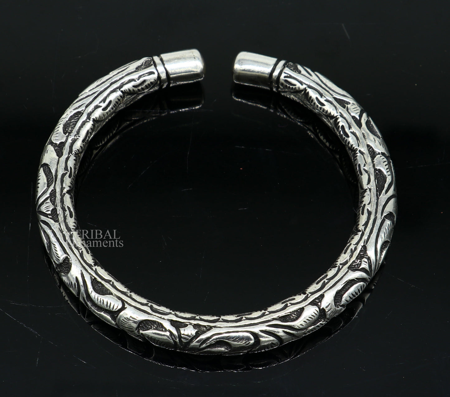 925 Sterling silver handmade fabulous chitai work customized design girl's teenager bangle bracelet kada unisex personalized jewelry nssk767 - TRIBAL ORNAMENTS