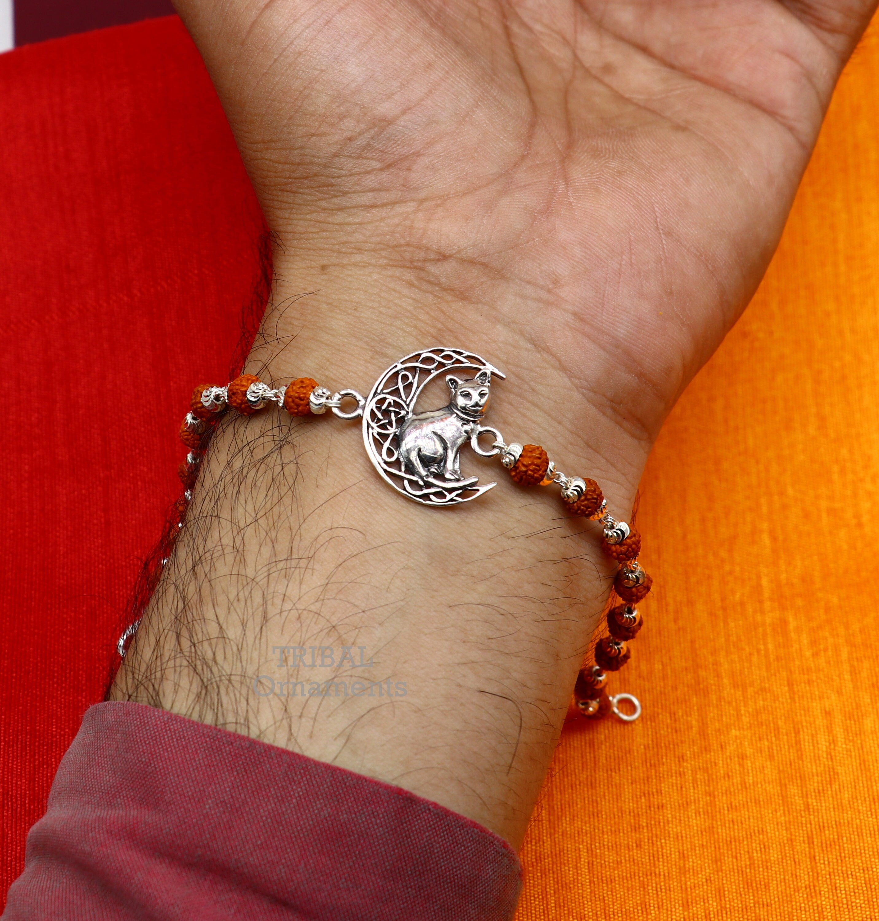 5 Mukhi Big and Small Rudraksha Bracelet - Remedywala