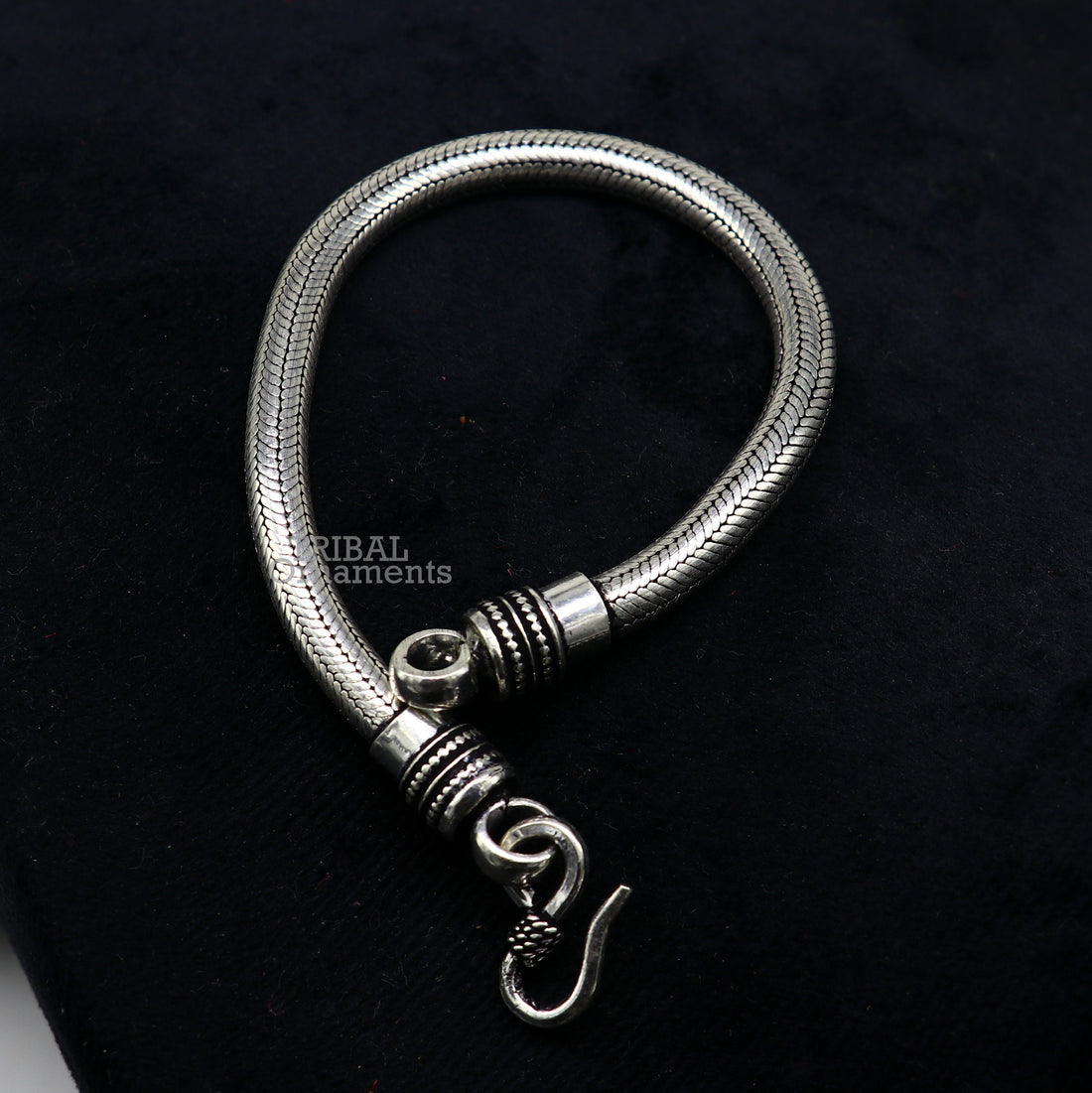 6MM Solid 925 sterling silver handmade amazing snake chain flexible unisex bracelet jewelry elegant custom wrist belt bracelet india sb371 - TRIBAL ORNAMENTS