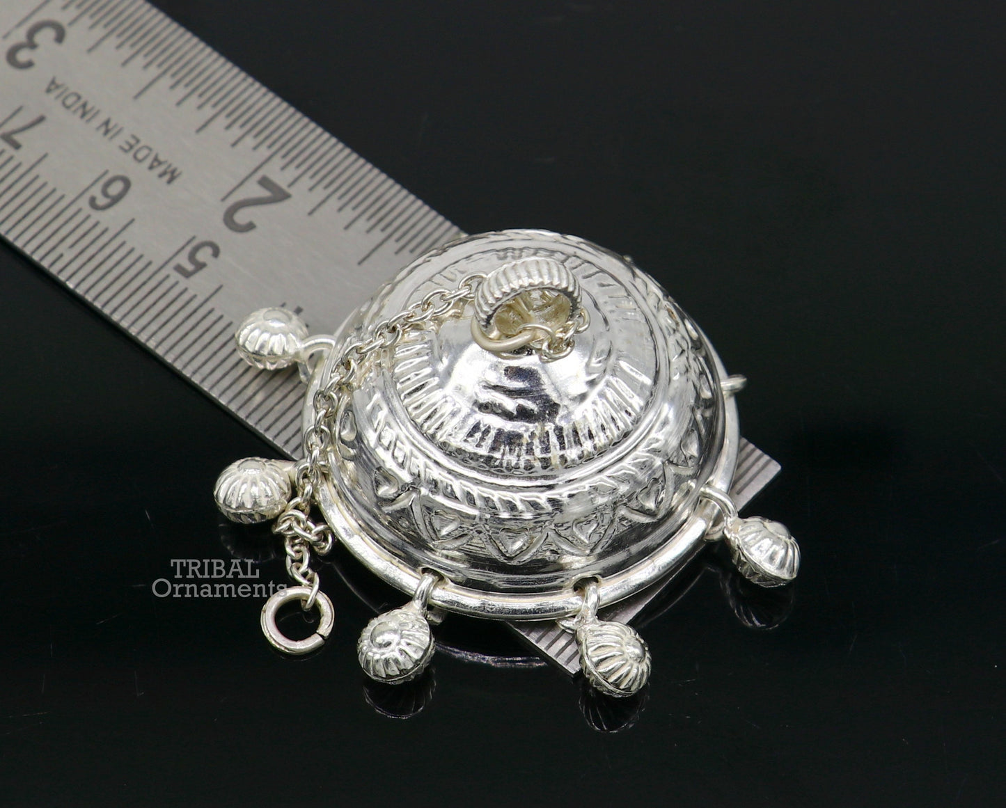 Handmade Sterling Silver chhatar/ chhatra, silver umbrella god temple art, Gorgeous  hand craved Solid silver temple article utensils su751 - TRIBAL ORNAMENTS