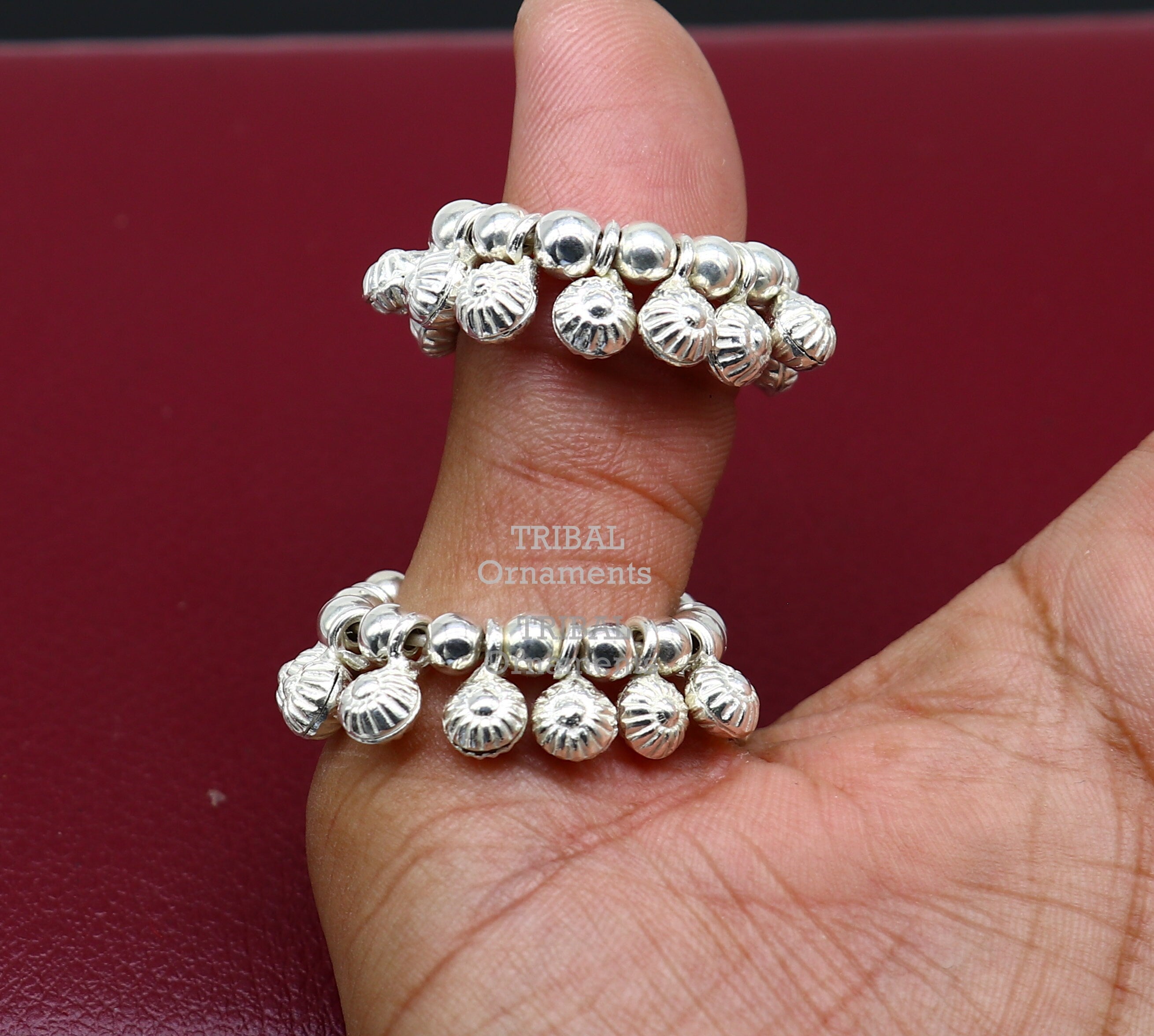 5 Face Rudraksh Bracelet In Silver small beads  himalaya rudraksha  anusandhan kendra
