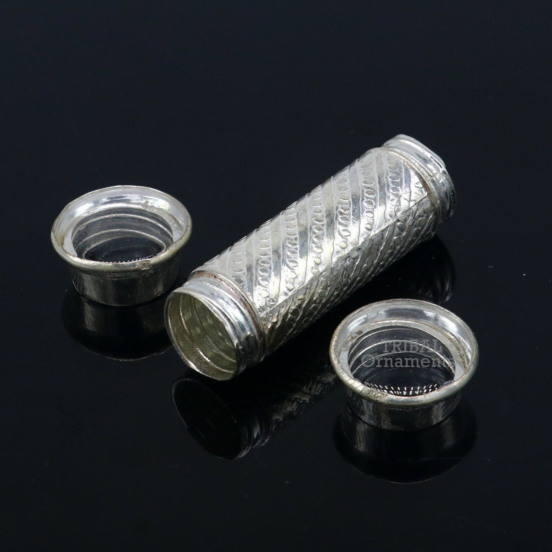 925 solid silver handmade small Tobacco box, storage box silver utensils, silver box, personal box men's accessories STB371 - TRIBAL ORNAMENTS