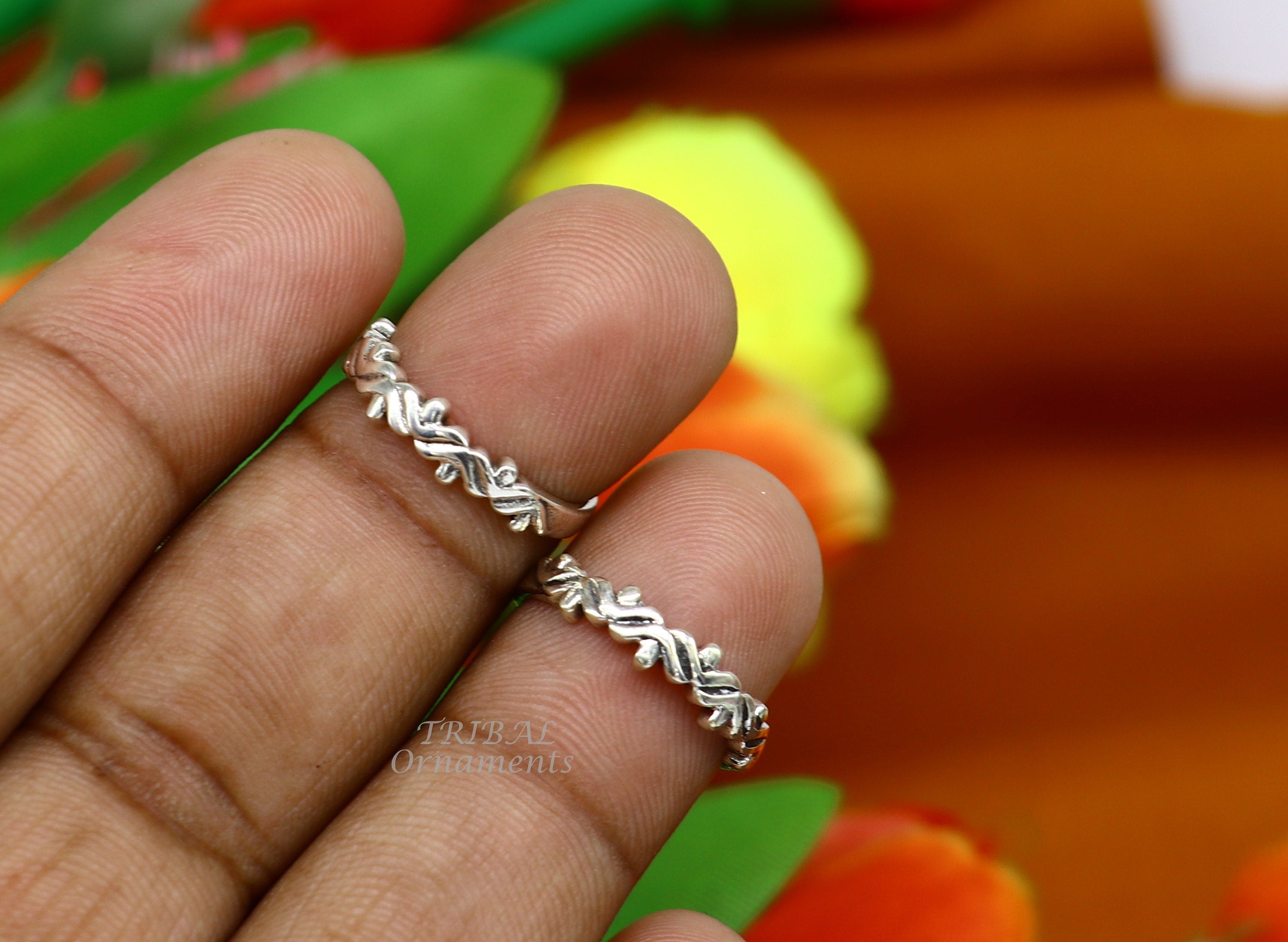 Heart Shape American Diamond Toe Rings – Abdesignsjewellery