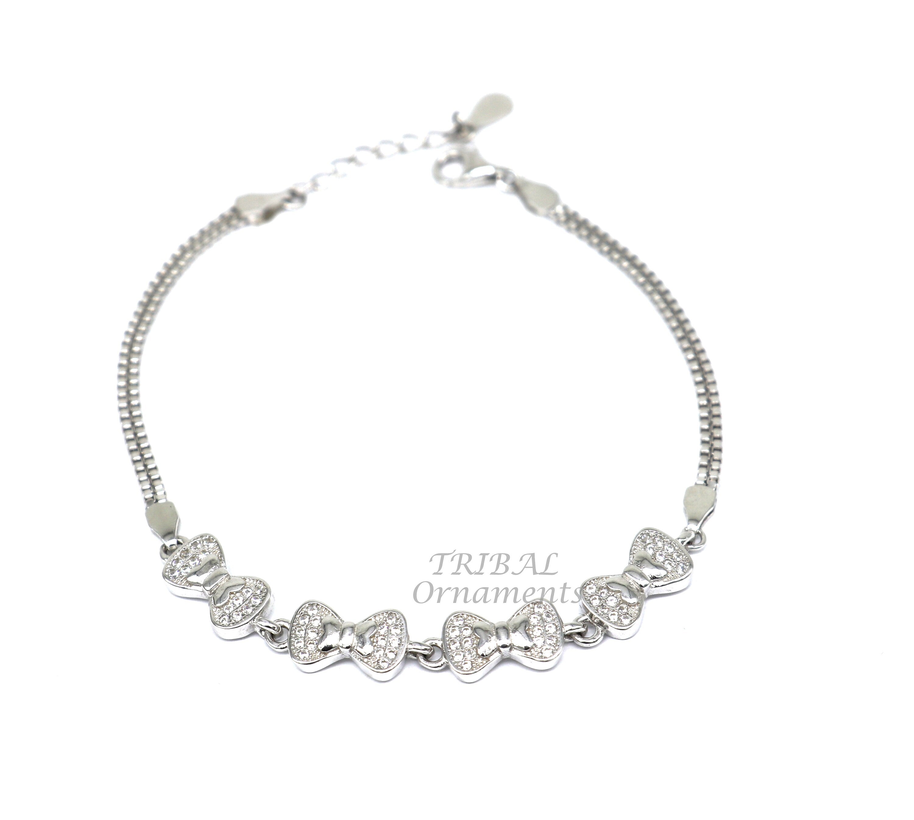 BMINO Sterling Silver Beads Sterling Silver Bracelet Price in India - Buy  BMINO Sterling Silver Beads Sterling Silver Bracelet Online at Best Prices  in India | Flipkart.com
