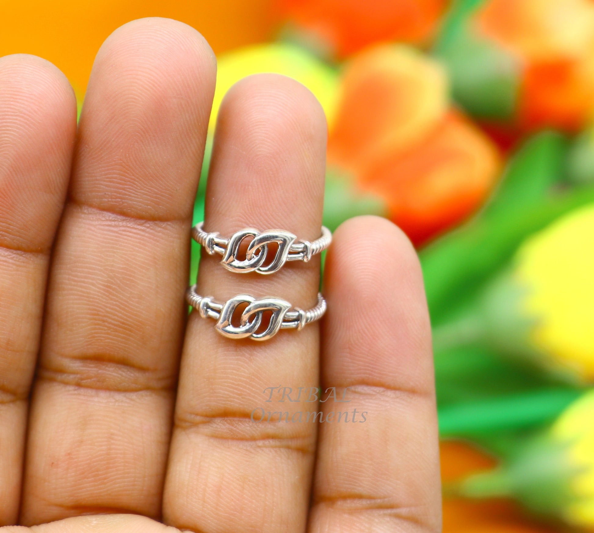 925 sterling silver handmade amazing vintage style simple toe ring, best gifting tiny tone ring 925 stamped jewelry from india ytr10 - TRIBAL ORNAMENTS