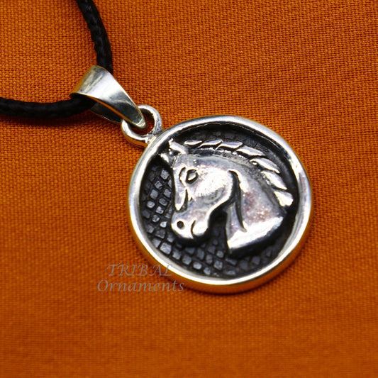 925 sterling silver Handmade unicorn horse design  pendant, amazing vintage design gifting pendant customized jewelry ssp268 - TRIBAL ORNAMENTS