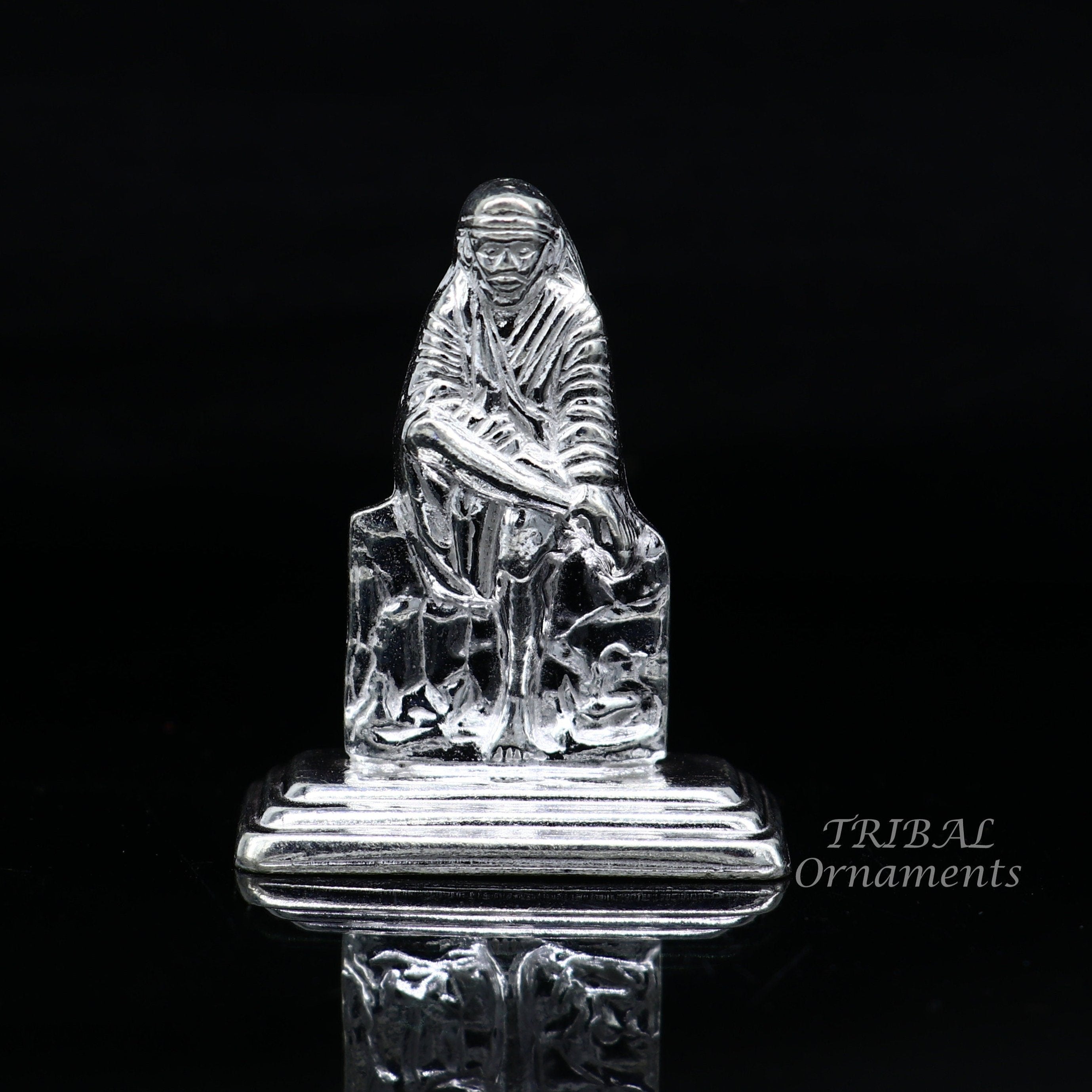 Sai baba silver idol price clearance grt