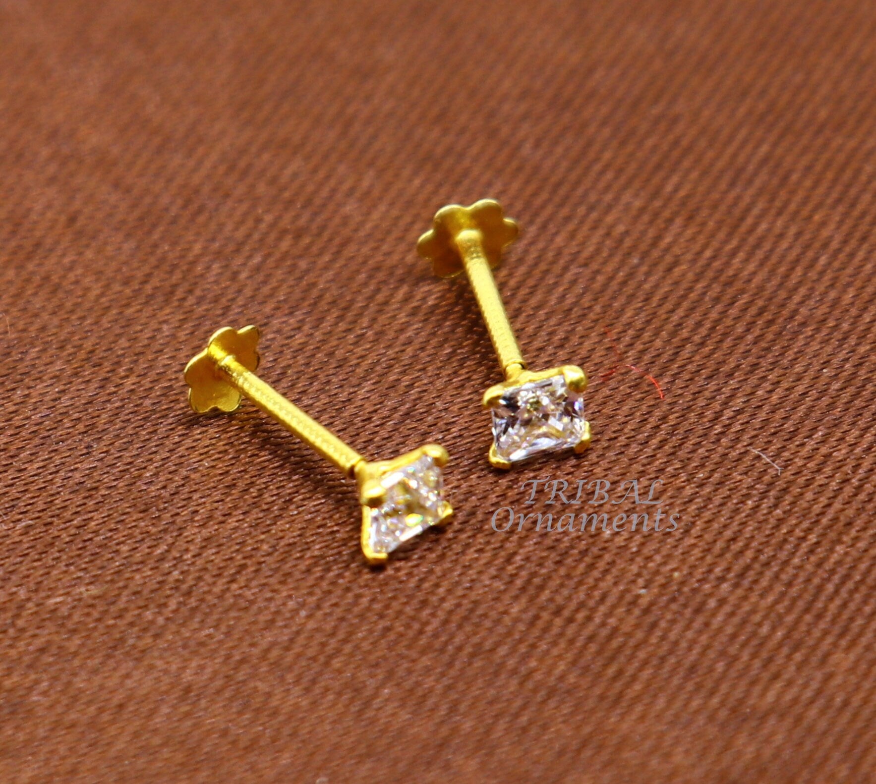 Diamond Stud Earrings 1/2 ct tw Round 10K Yellow Gold | Jared