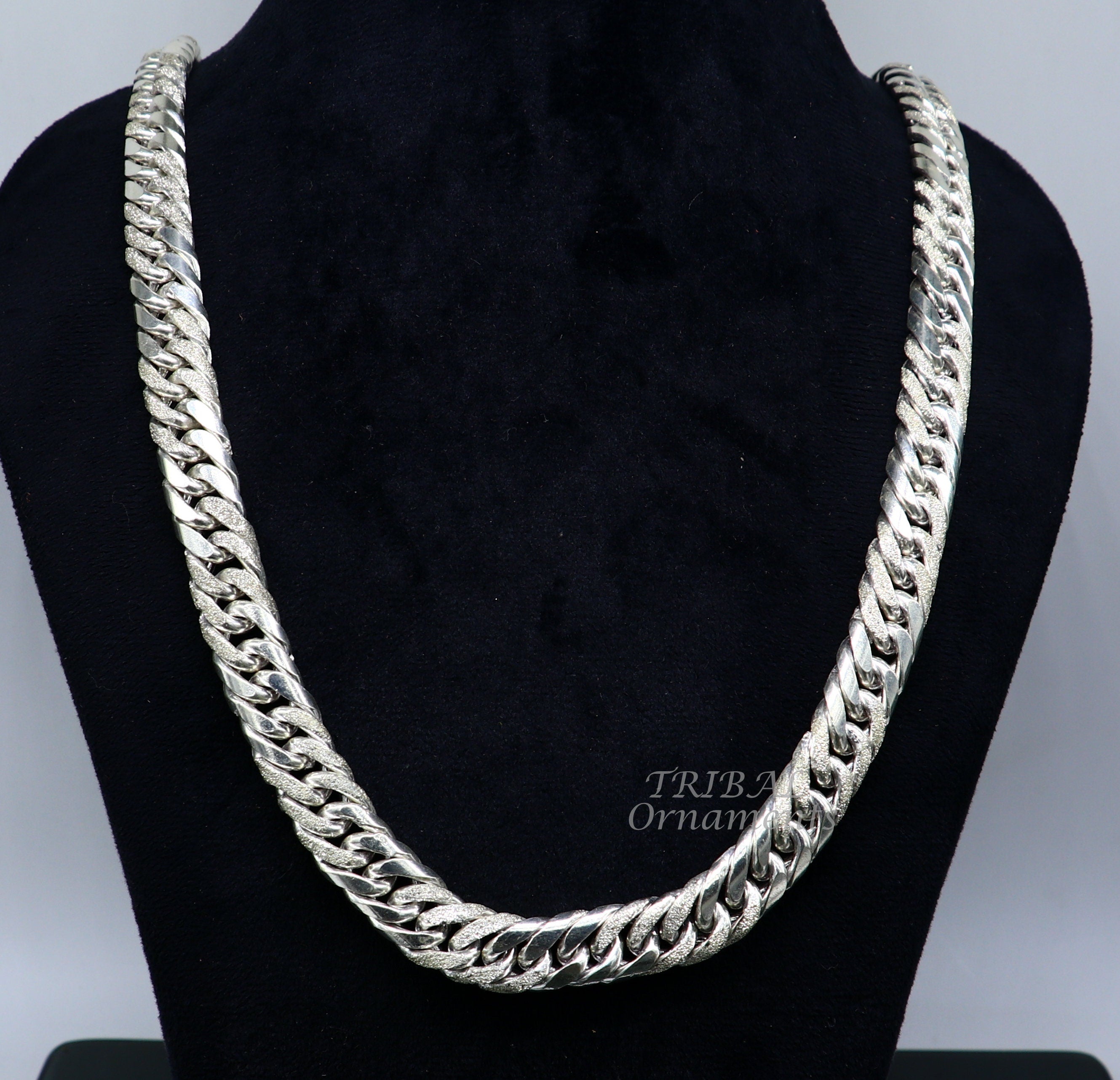 WM-C5 – 4mm Men Silver Necklace Chain – Wearable