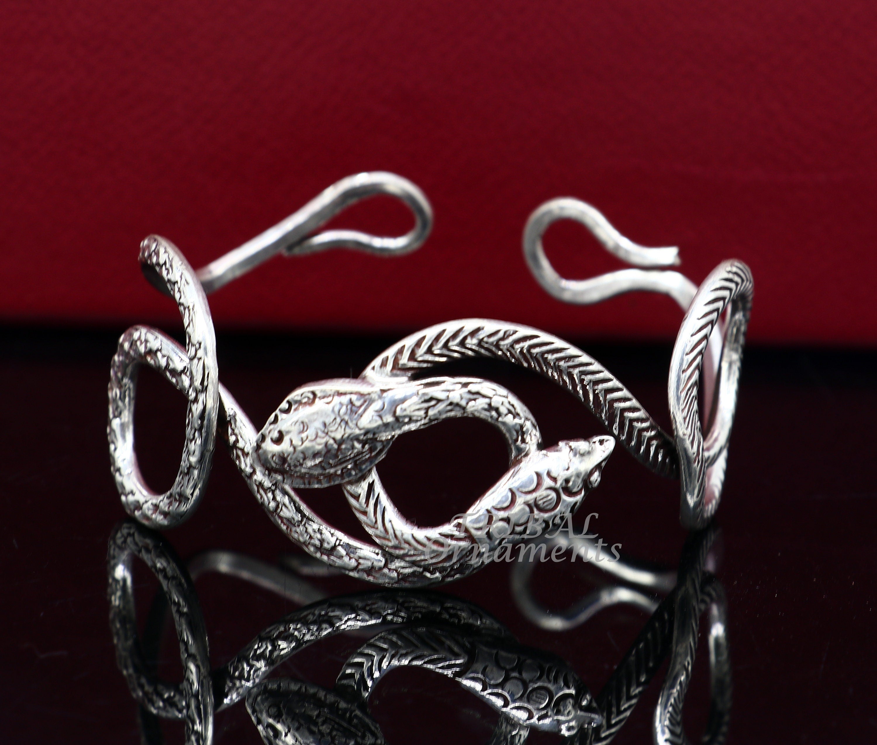Vintage Bendable Viking Ouroboros Snake Bracelet for Men Serpent Flexible  Bangle | eBay