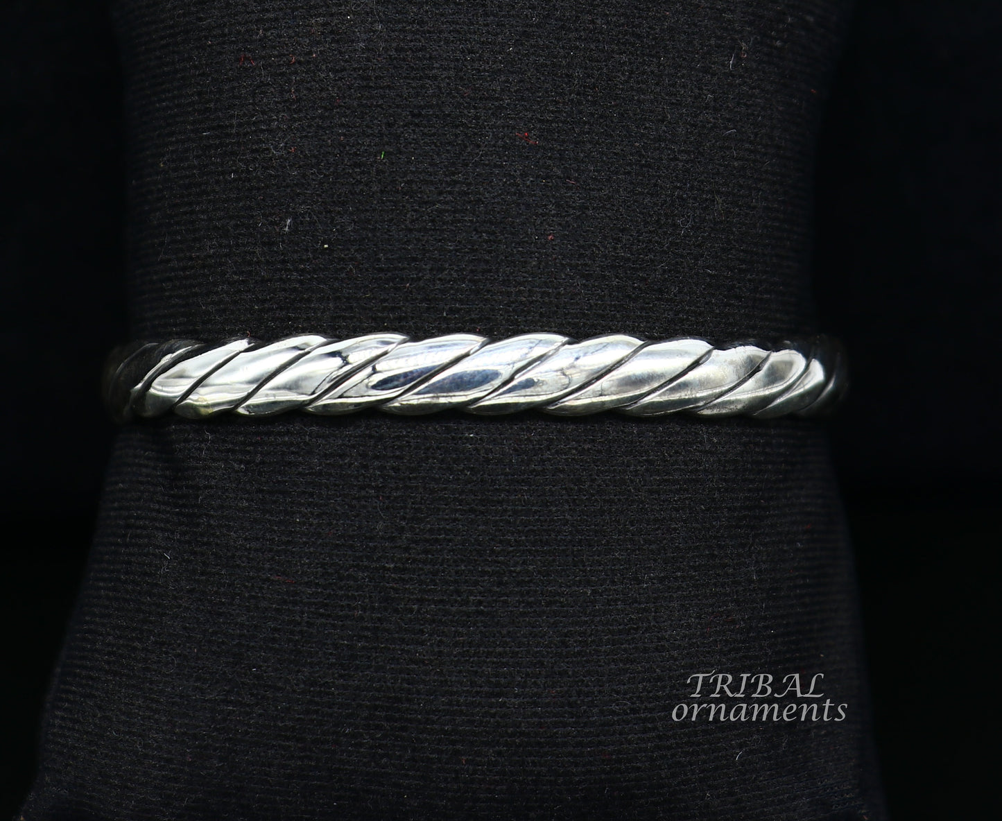 925 sterling silver handmade unique design fabulous open face adjustable bangle cuff bracelet kada, excellent gifting jewelry her cuff116 - TRIBAL ORNAMENTS