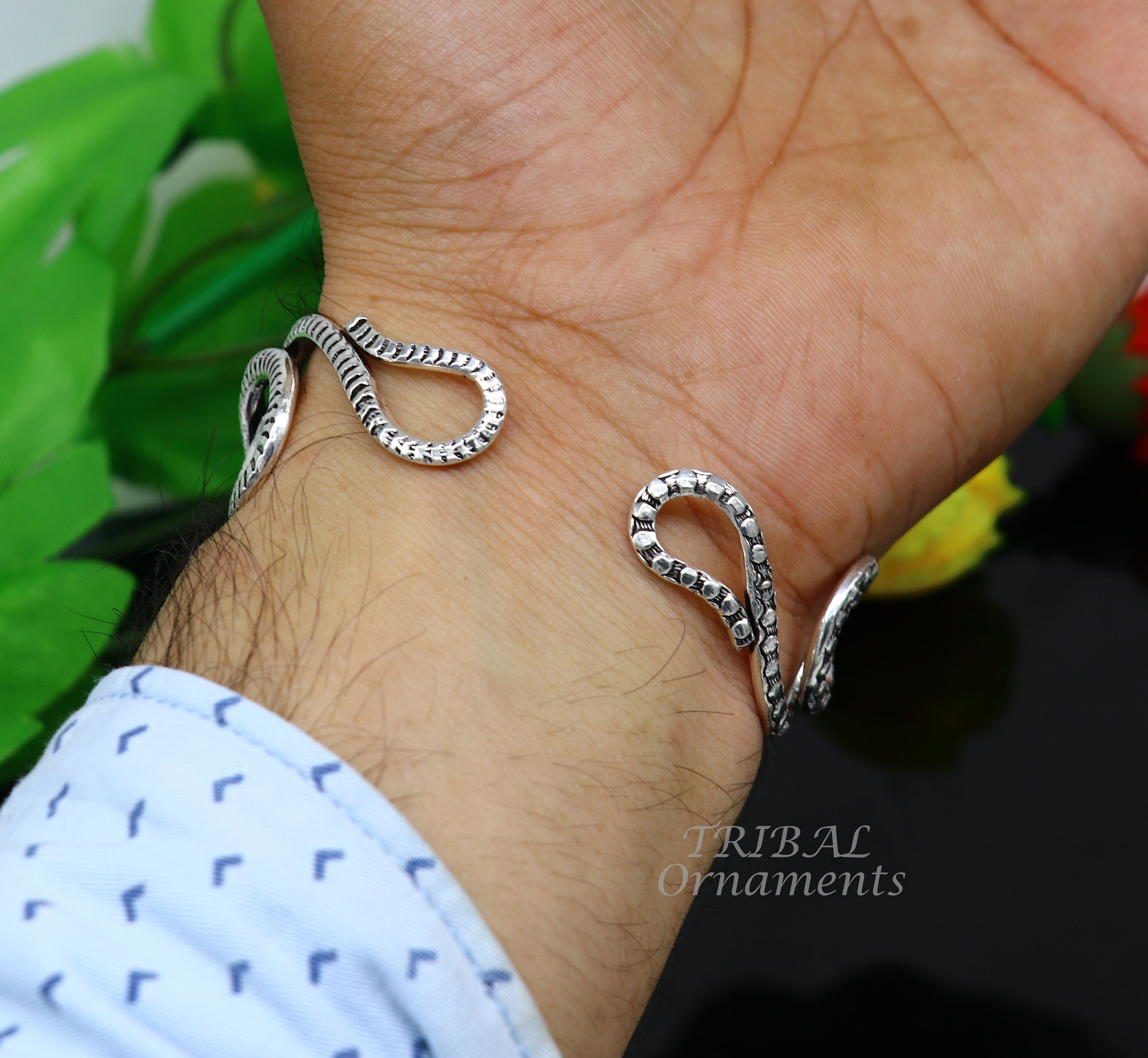 Snake design hotsell Sterling silver 925 bracelet