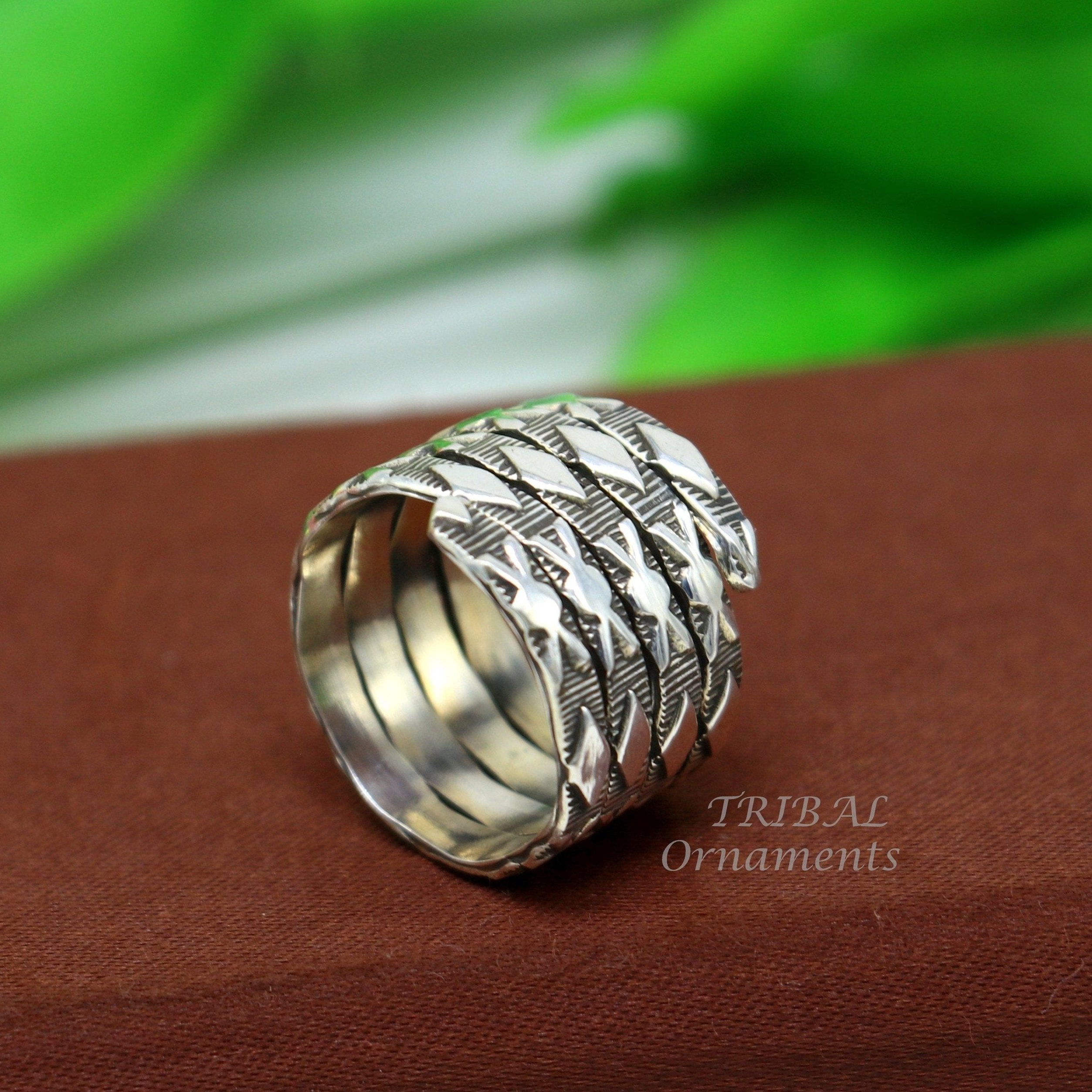 Customized hot sale silver ring