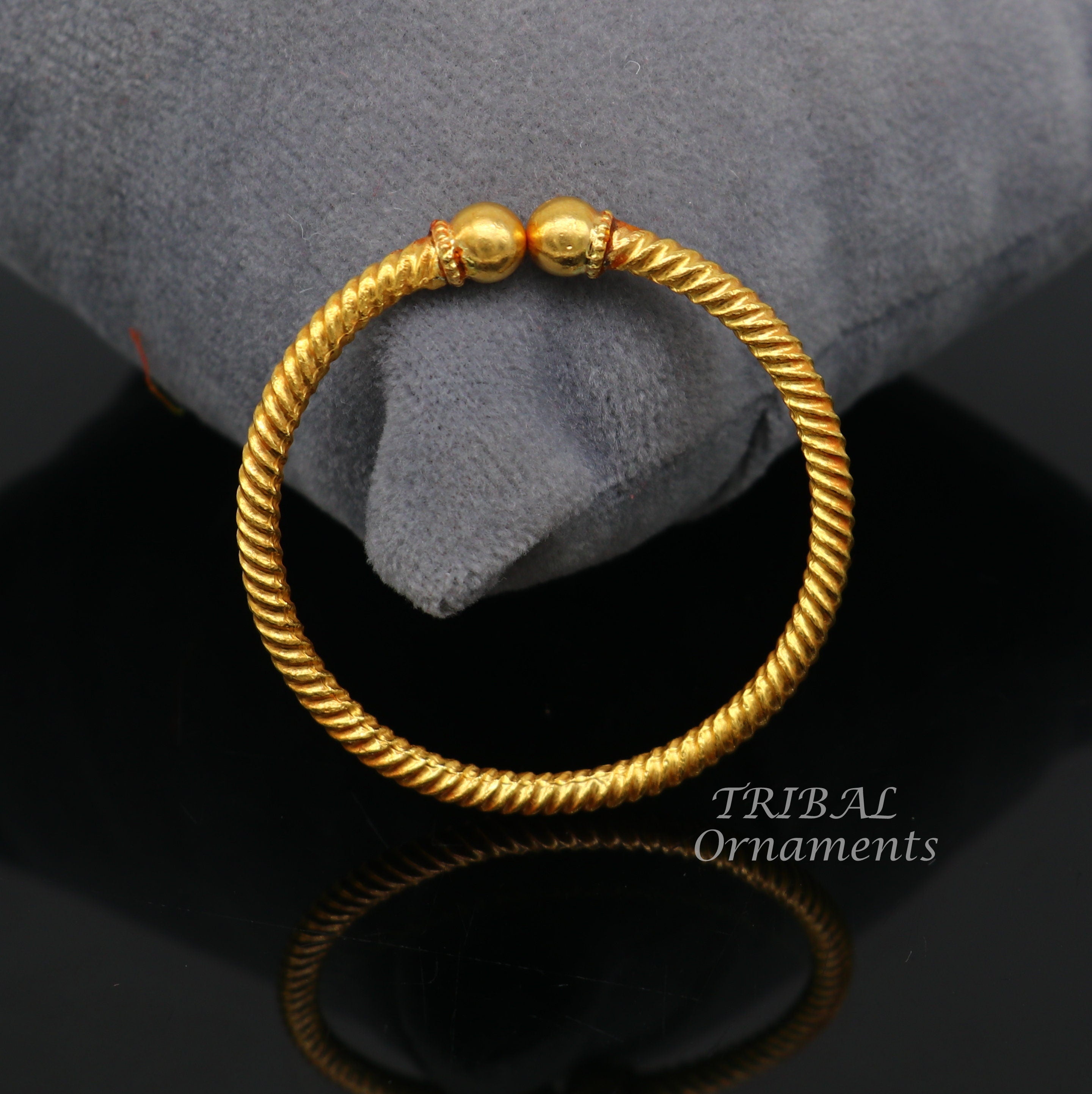 Qoo10 - 22k / 916 Gold Baby Bracelet (BBR9187) : Watch & Jewelry