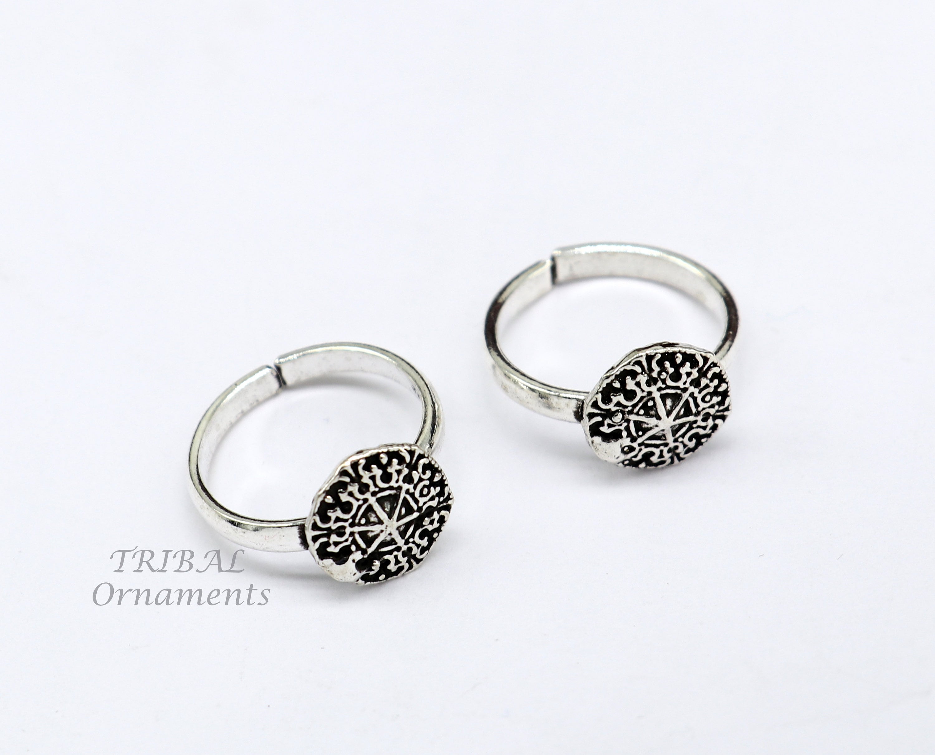 925 Sterling Silver CZ Toe Ring – Diamond Nose Rings