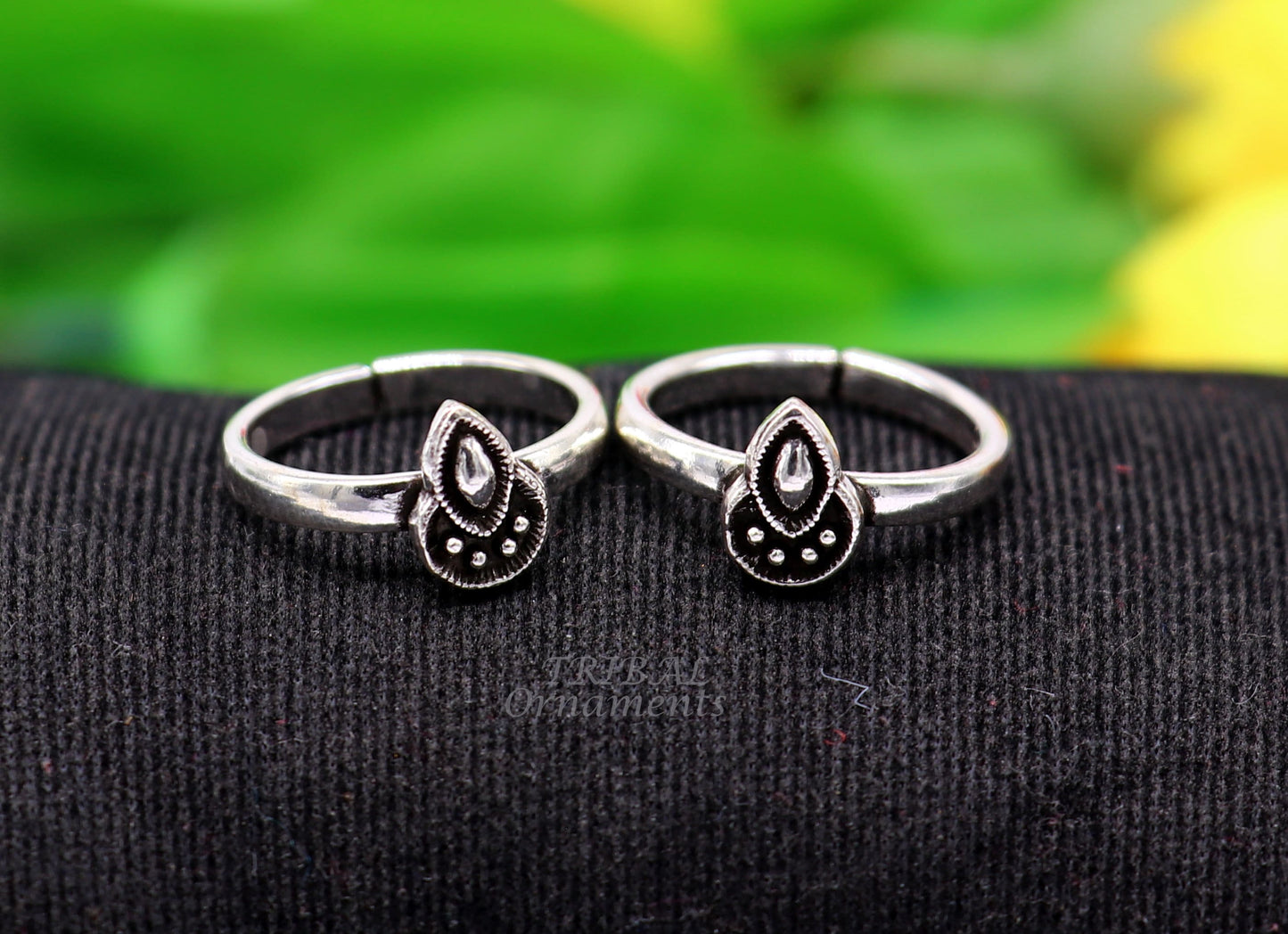 925 sterling silver handmade unique classical design vintage tribal ethnic toe ring best brides gifting jewelry ytr70 - TRIBAL ORNAMENTS