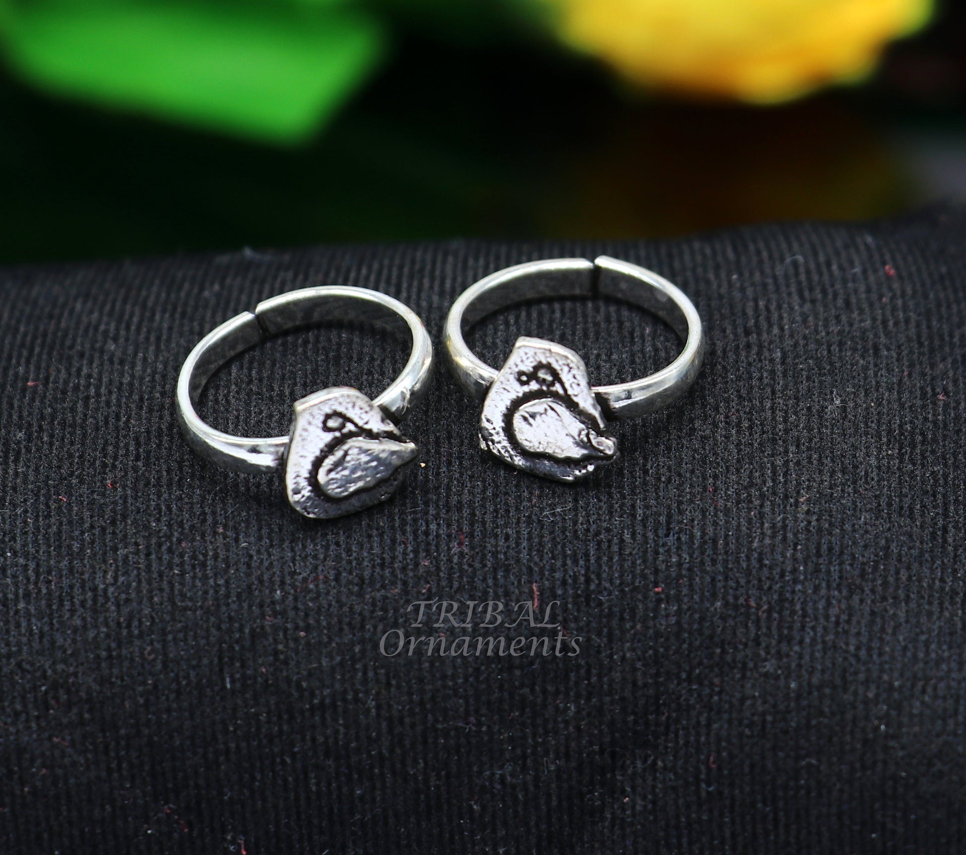925 sterling silver handmade unique classical design vintage tribal ethnic toe ring best brides gifting jewelry ytr74 - TRIBAL ORNAMENTS