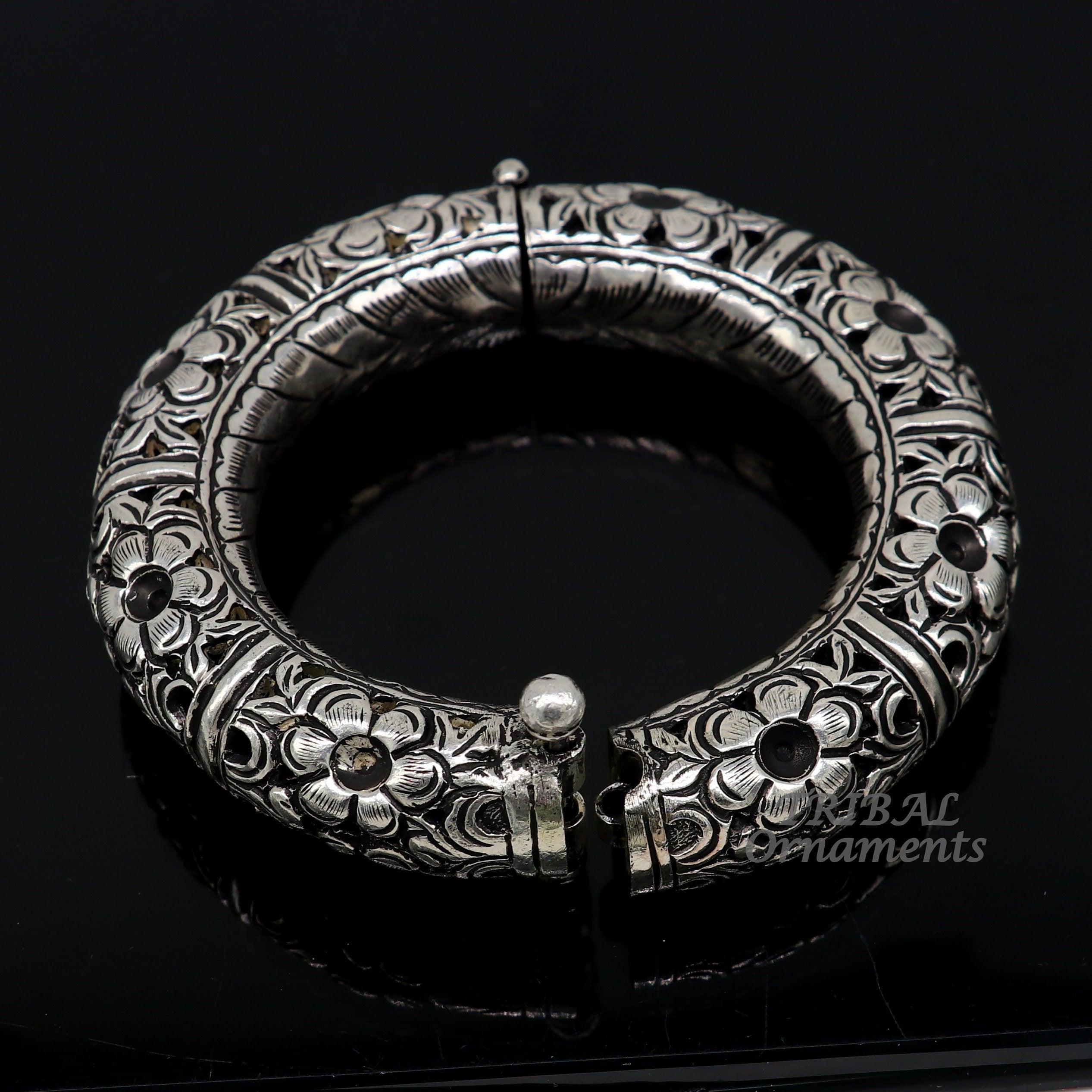 Silver bangles for on sale mens with price