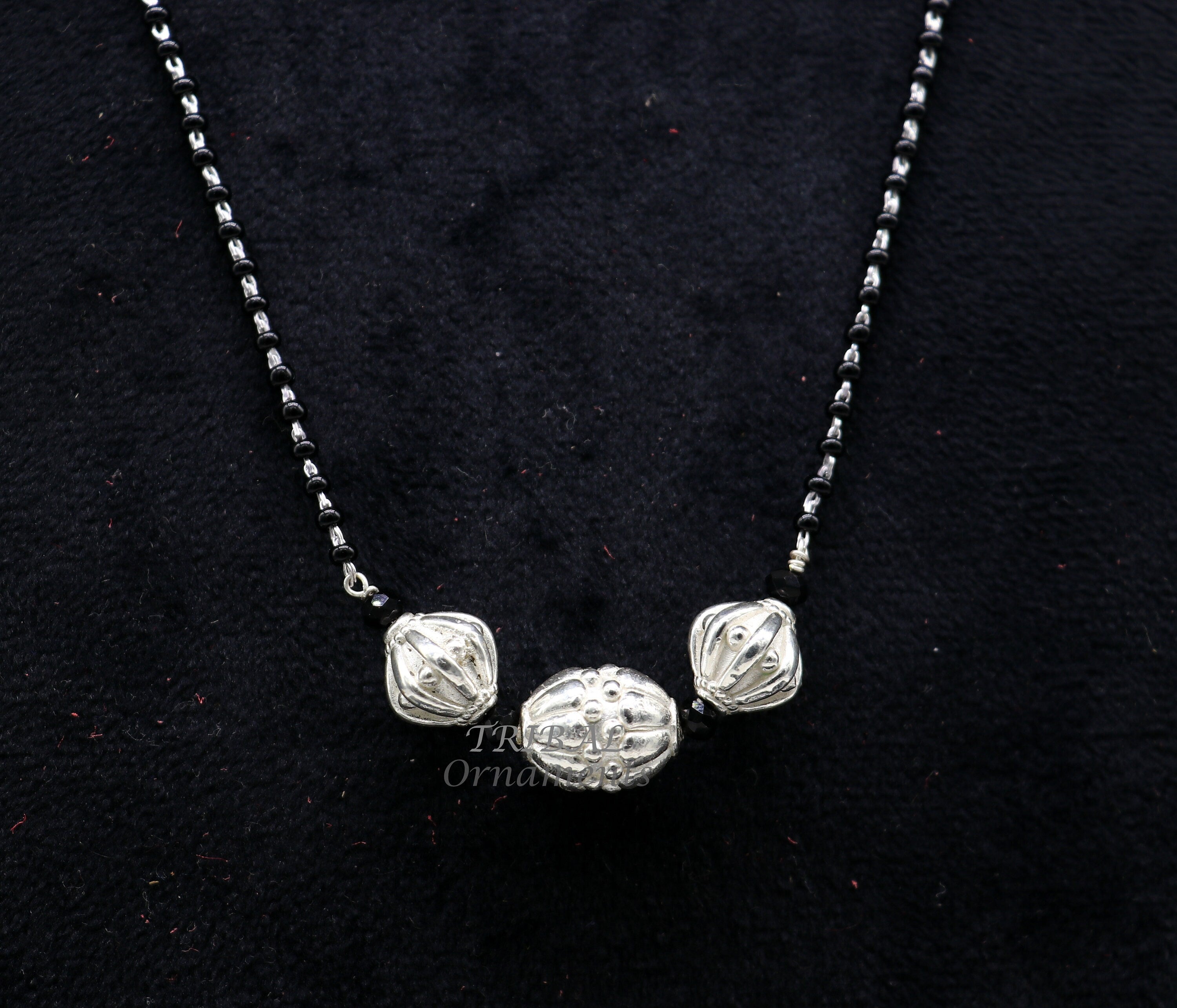 Chain Sterling Silver Black Necklaces & Pendants for Men for sale | eBay