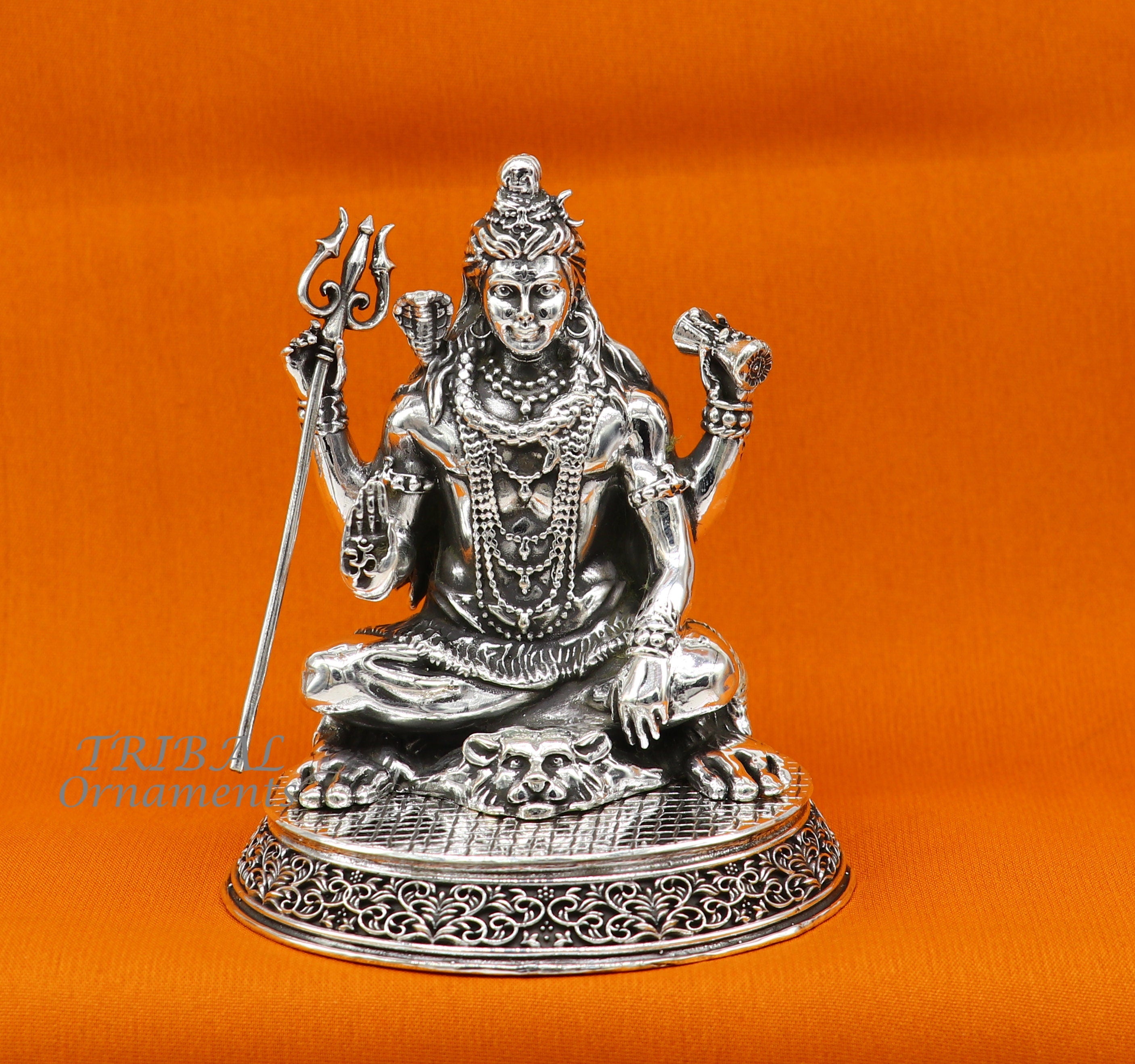 Lord Shiva Marble Dust Idol | Indian Hindu God Statue| Crafts N Chisel