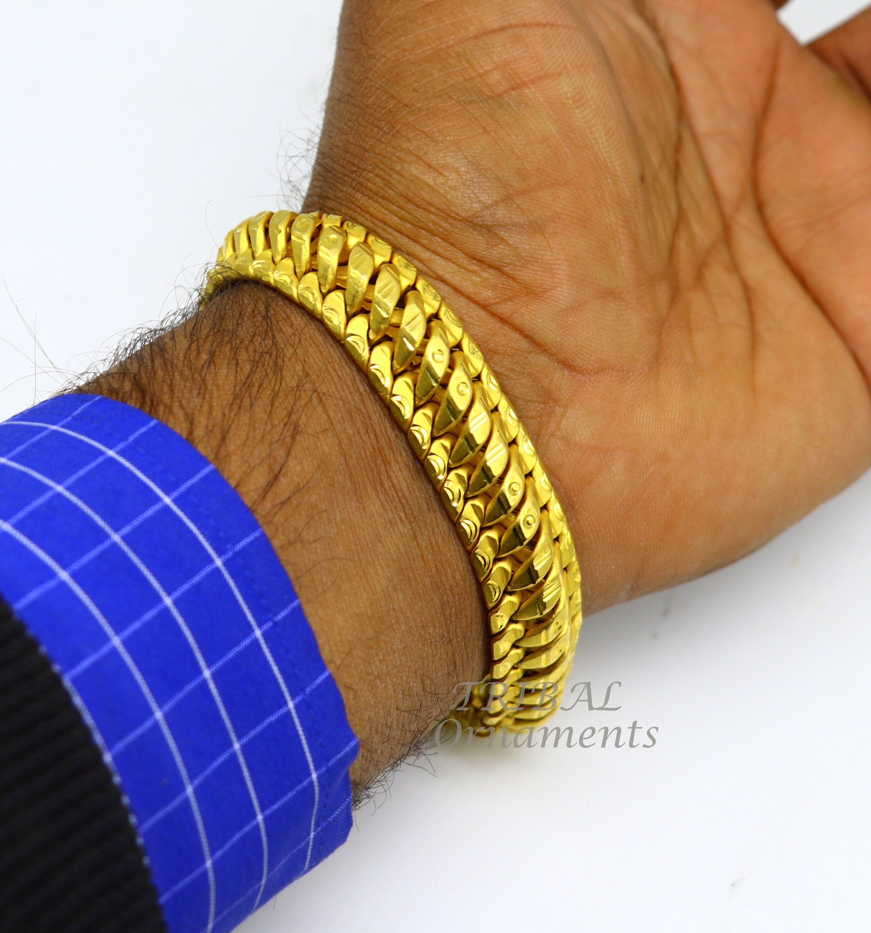 Buy quality 18K Rose Gold Bracelet For Men in Ahmedabad