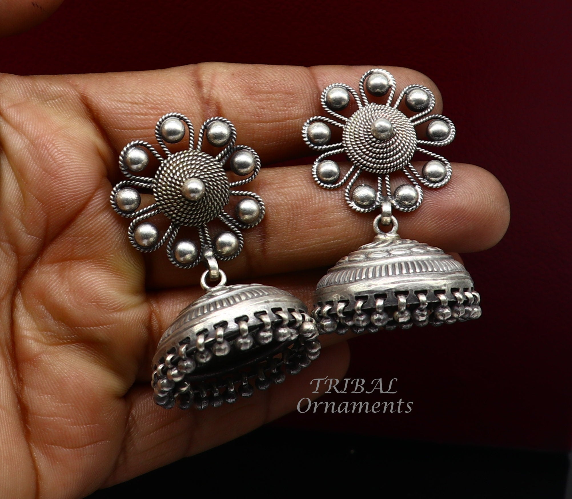 Buy DESI COLOUR Fancy Stylish Party Wear Handcrafted Silver Oxidised  EarringsJewellery Online at Low Prices in India  Paytmmallcom