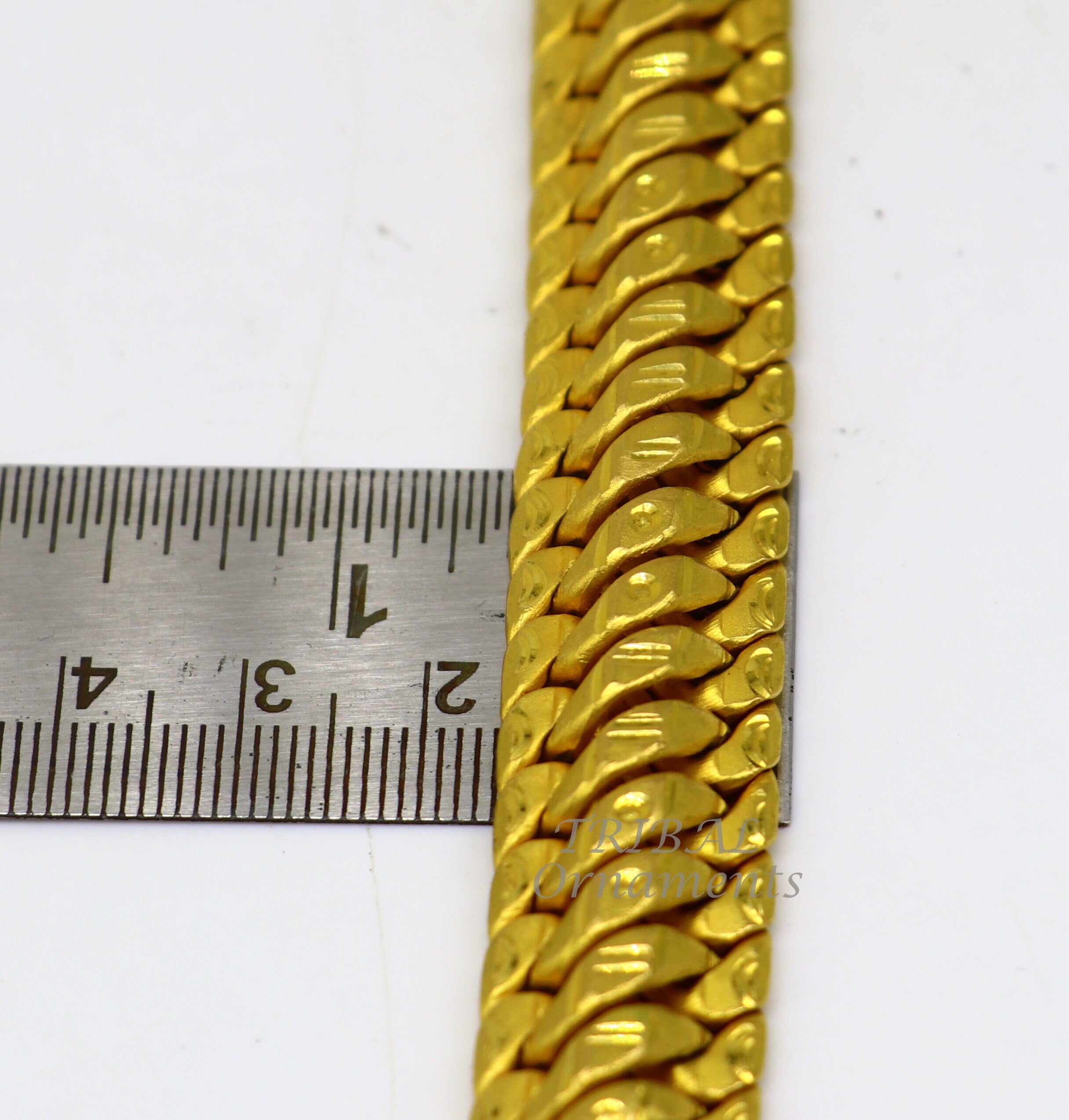 Showroom of 18 kt yellow gold heavy link men's bracelet 56 grams  7.5,8,8.5,9 inch | Jewelxy - 224895