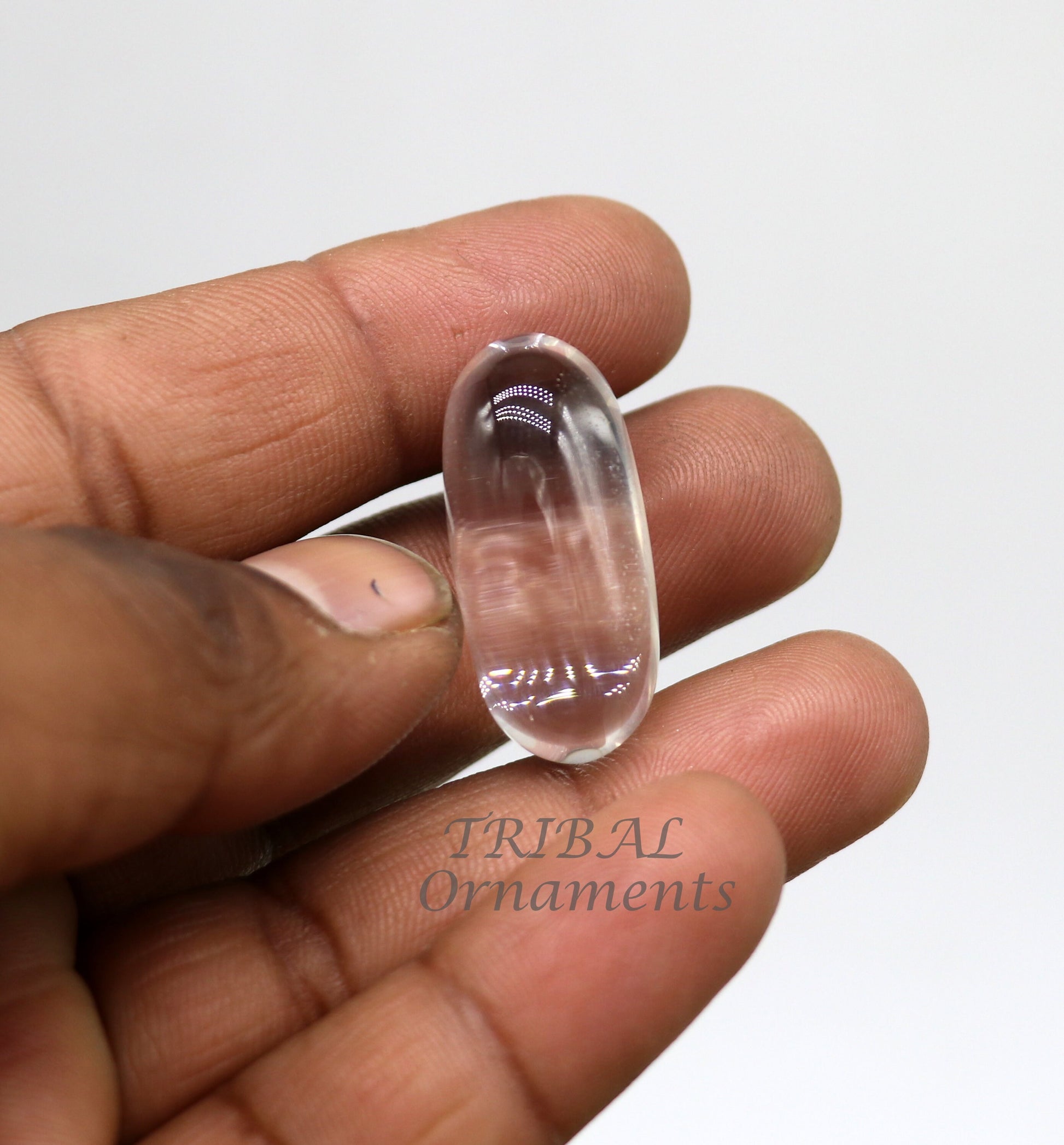 Divine Natural sphatik crystal stone divine lord shiva lingam statue, amazing sphatik lingam puja article for wealth and prosperity stna25 - TRIBAL ORNAMENTS