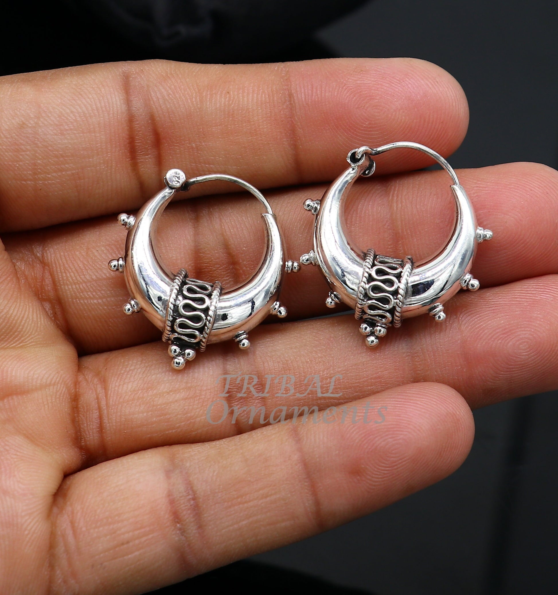 Mens tribal hoop earrings Clearance