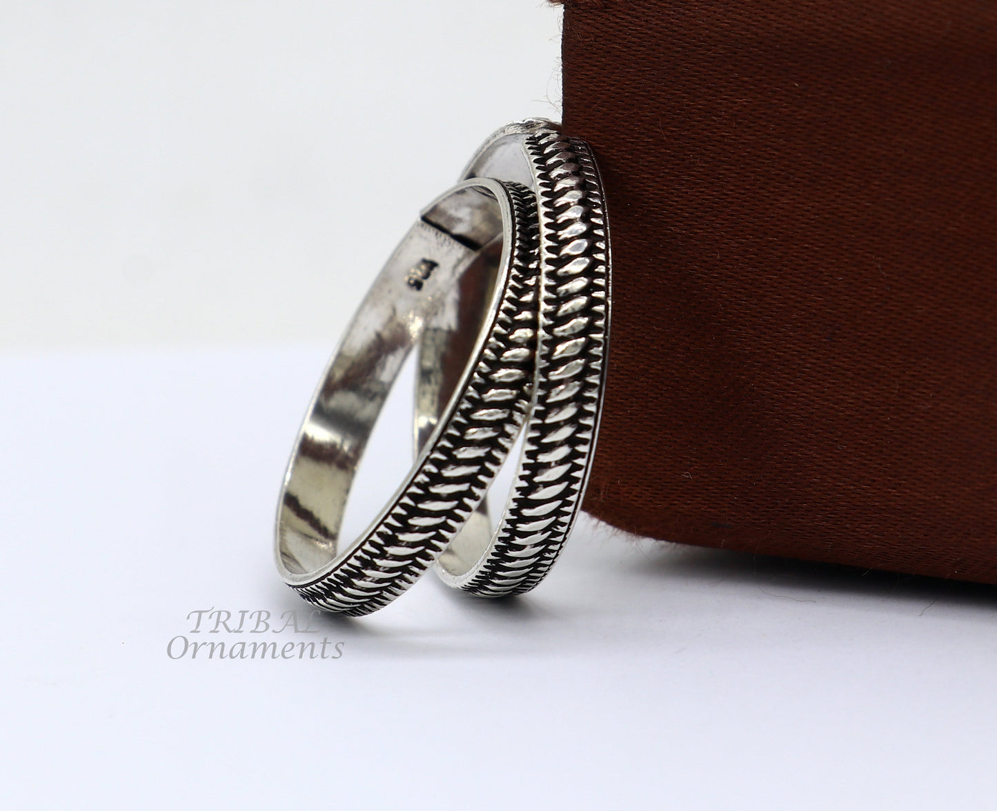 925 sterling silver modern trendy traditional cultural design thumb ring for foot, thumb toe ring band for brides wedding jewelry  ntr69 - TRIBAL ORNAMENTS