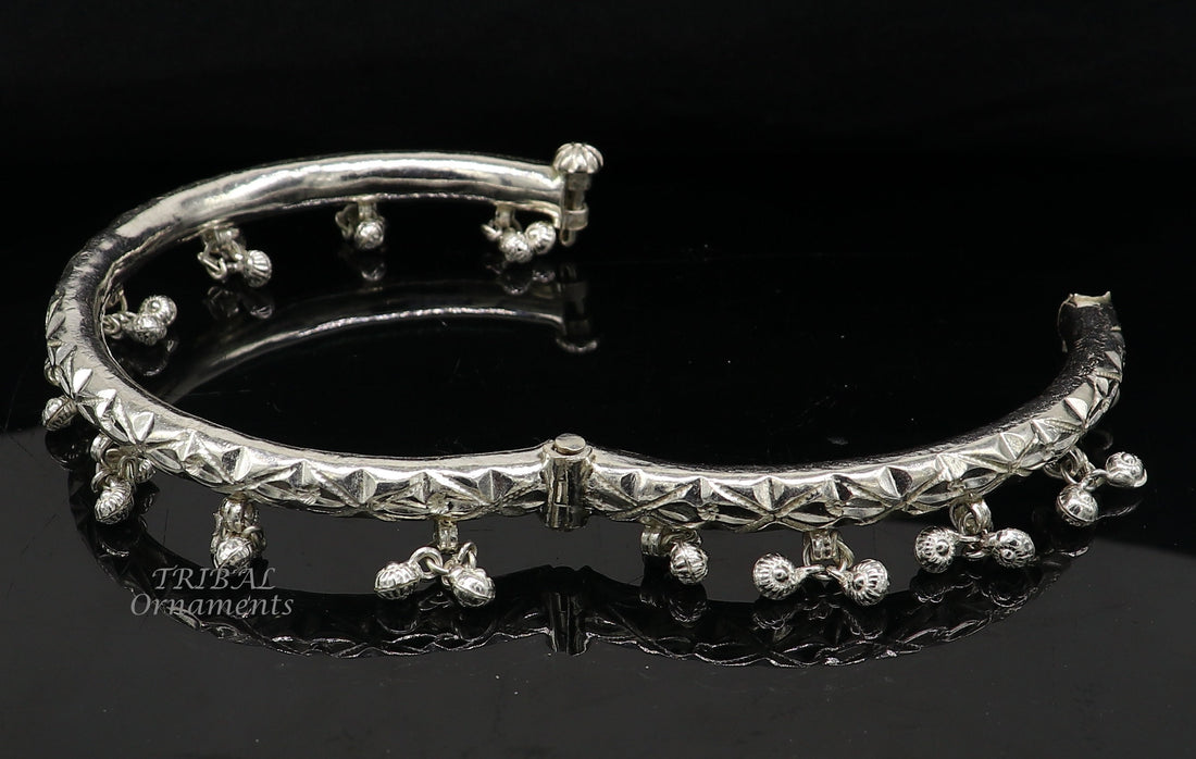 925 sterling silver Vintage design handmade gorgeous cultural foot kada ankle bracelet tribal ethnic silver belly dance jewelry nsfk87 - TRIBAL ORNAMENTS