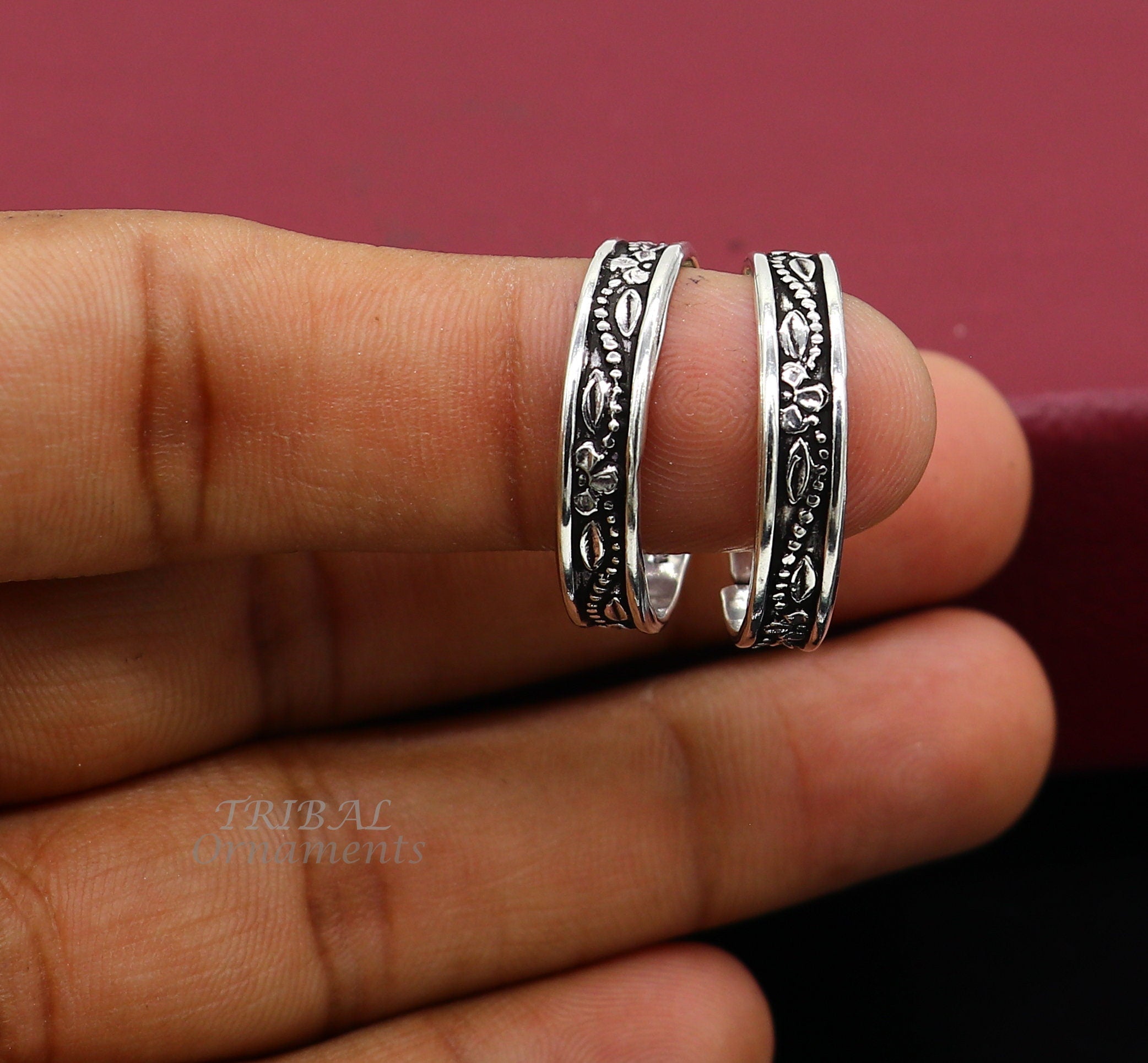 925 Silver Thumb Fidget ring, 5x 14k Gold Donut Beads, Anxiety Ring, S –  Fusionblenduk