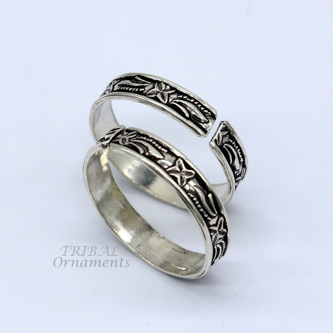 thumb ring 925 sterling silver traditional cultural design thumb ring for foot, thumb toe ring band for brides wedding jewelry  ntr68 - TRIBAL ORNAMENTS