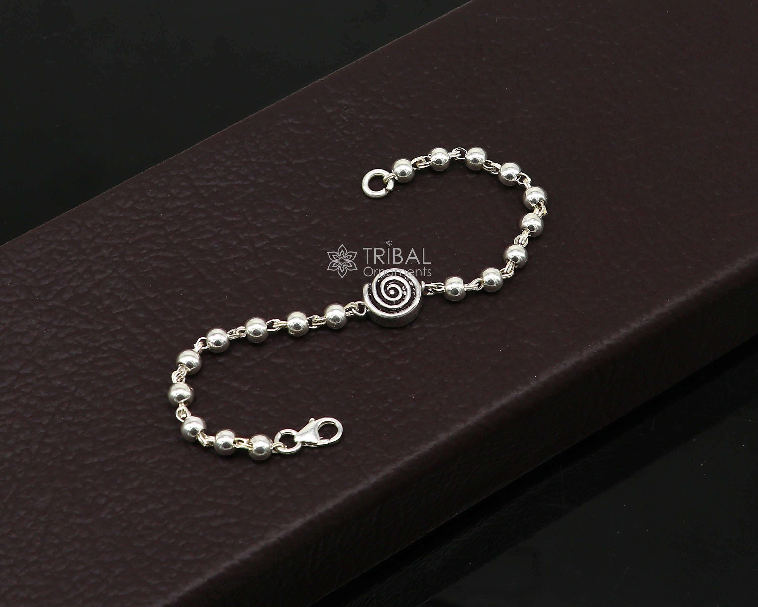 925 Sterling Silver Girls Heart Charm Tag ID Bracelet Girls & Preteen  Identification Adjustable – In Season Jewelry