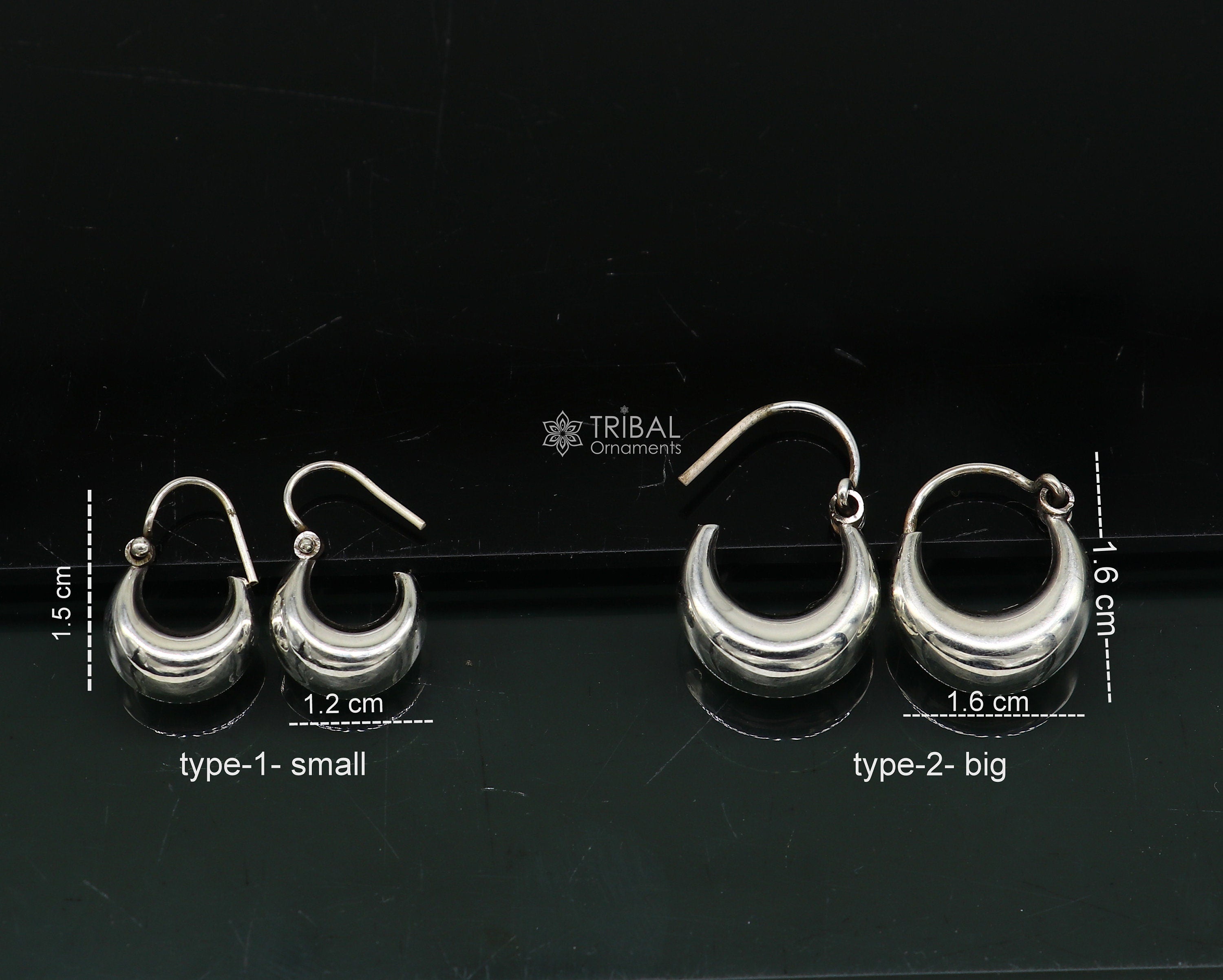 Silver deals type earrings