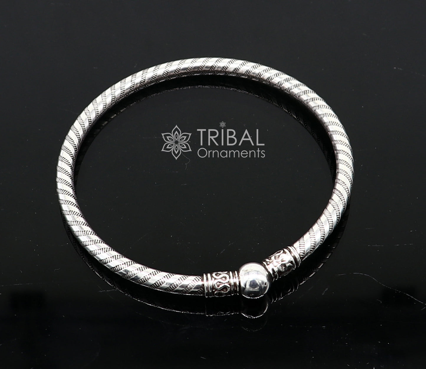 925 sterling silver handmade plain design cultural trendy kada bracelet for men's and girl's, best delicate Light weight jewelry nsk661 - TRIBAL ORNAMENTS