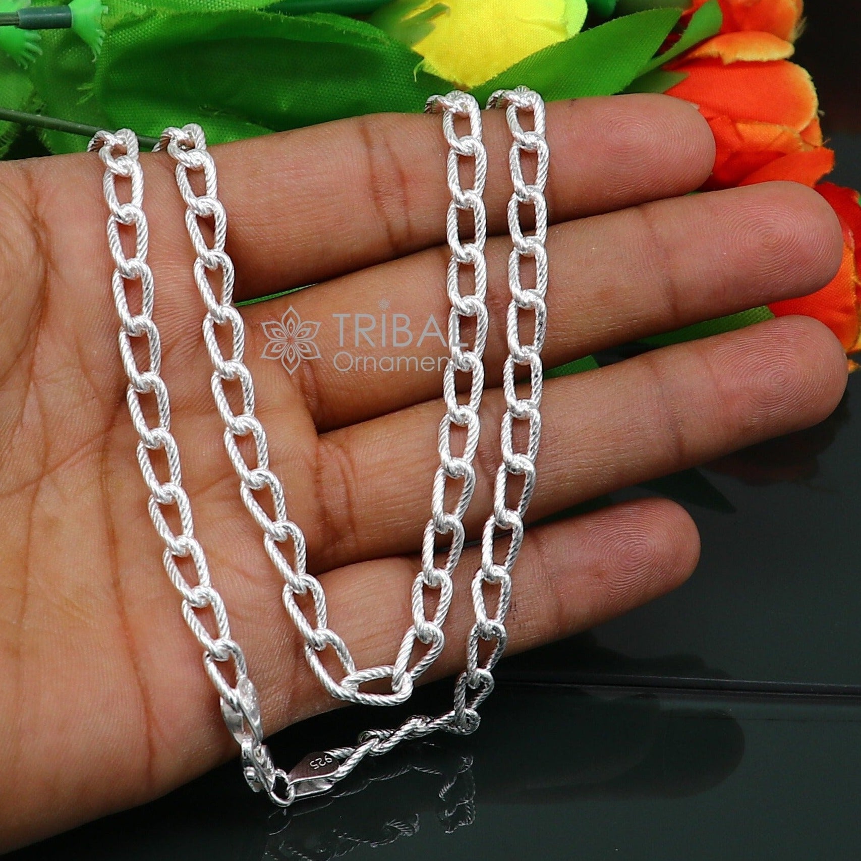 New 925 Sterling Silver Link chain Necklace 20”inches 2MM | eBay