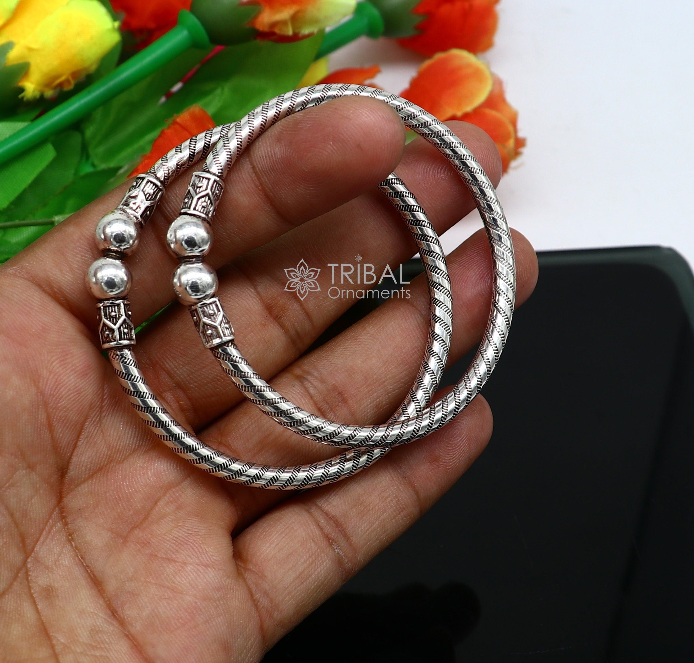 Unique Design Fusion Kada Bracelet