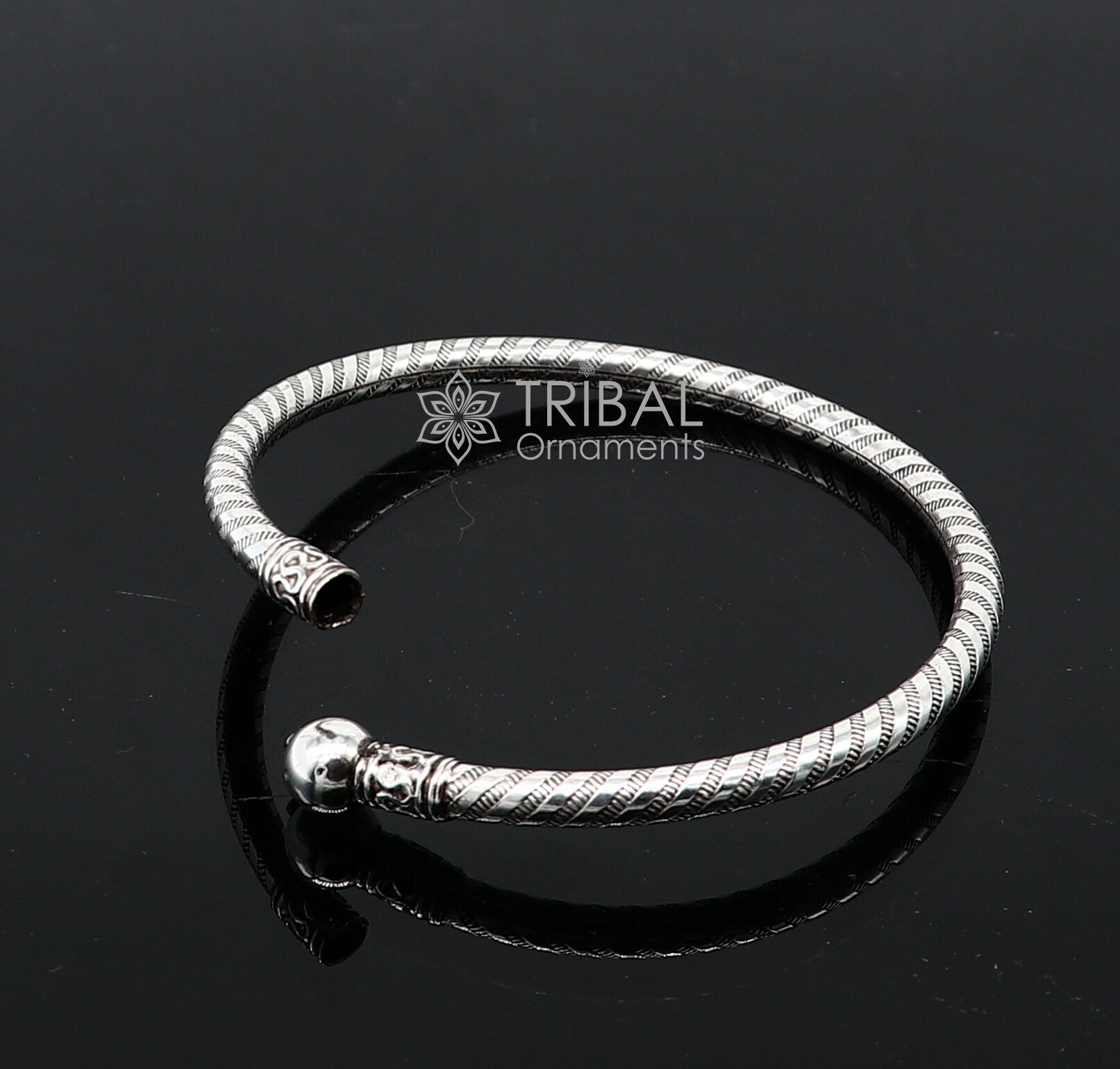 925 sterling silver handmade plain design cultural trendy kada bracelet for men's and girl's, best delicate Light weight jewelry nsk661 - TRIBAL ORNAMENTS