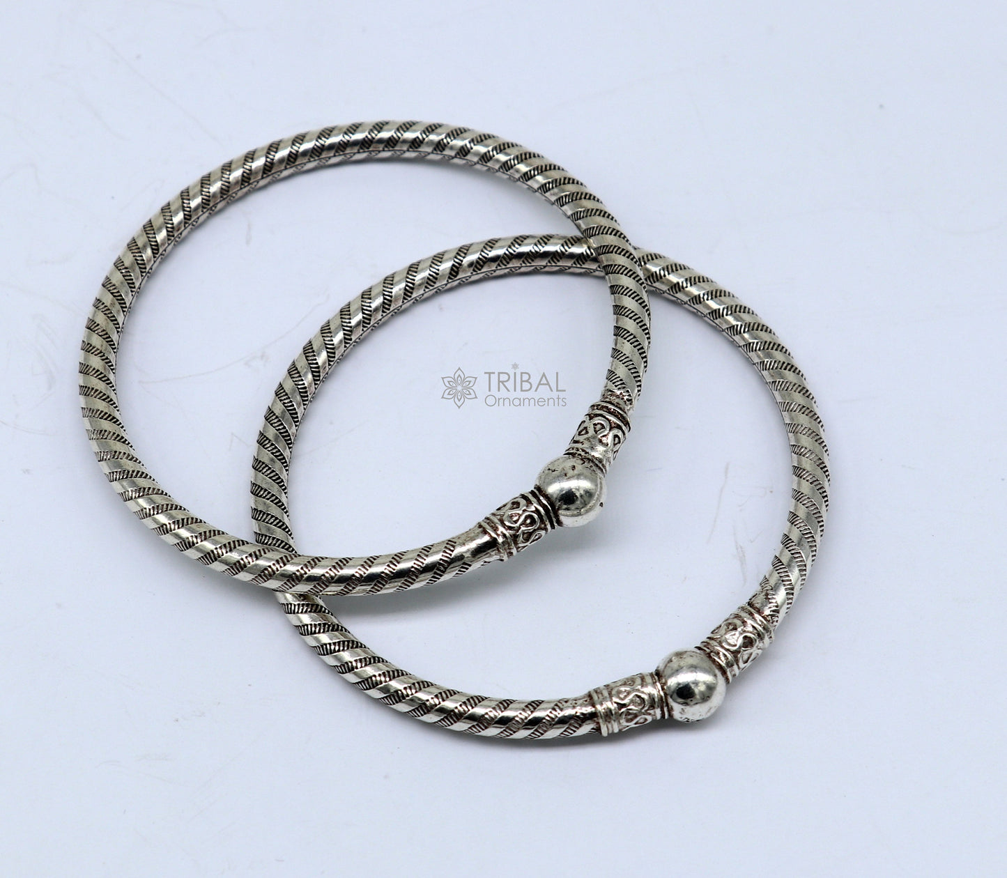 925 sterling silver handmade unique cultural design trendy kada bracelet for men's and girl's, best delicate Light weight jewelry nsk666 - TRIBAL ORNAMENTS