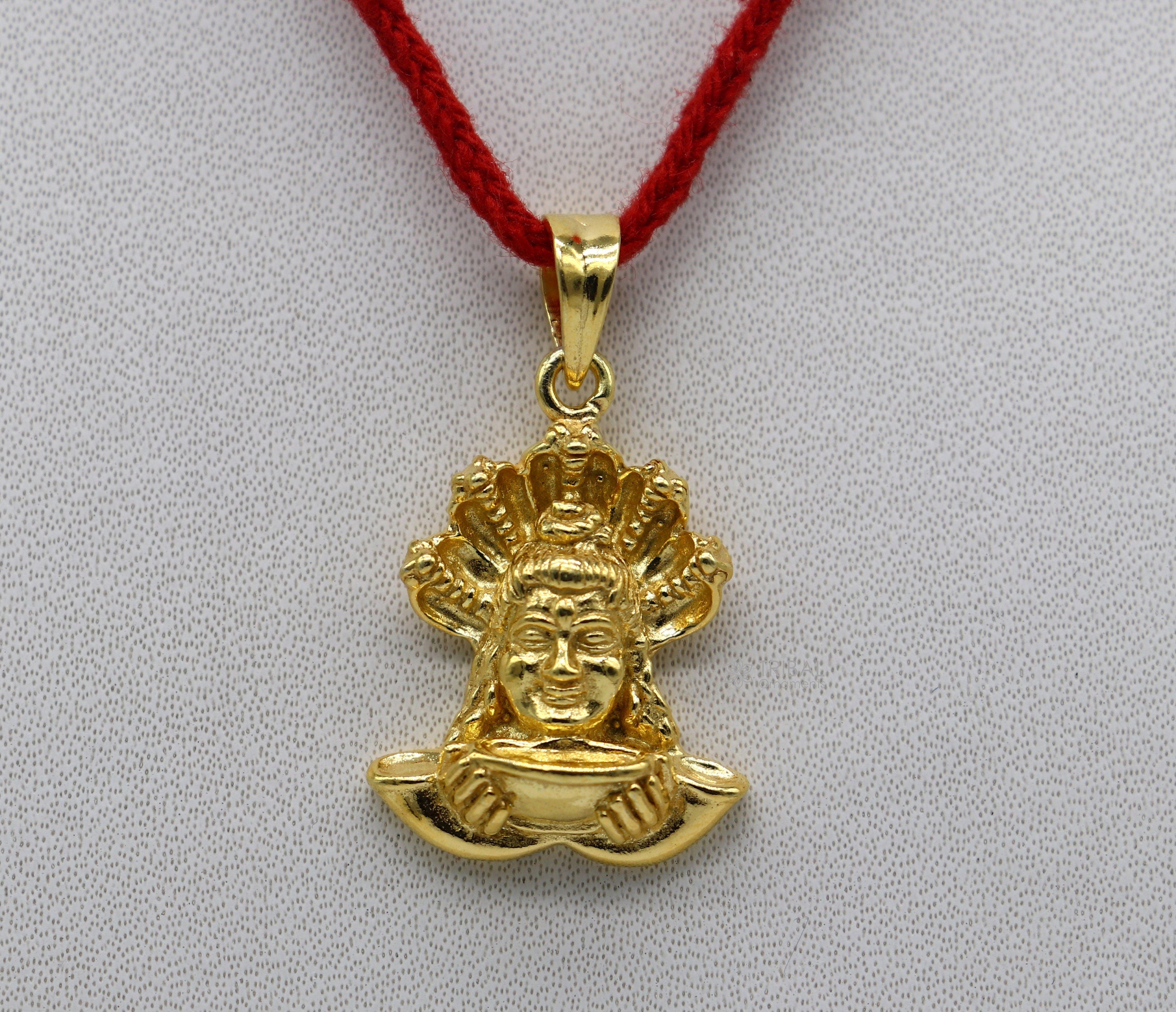 Mahakal gold store locket