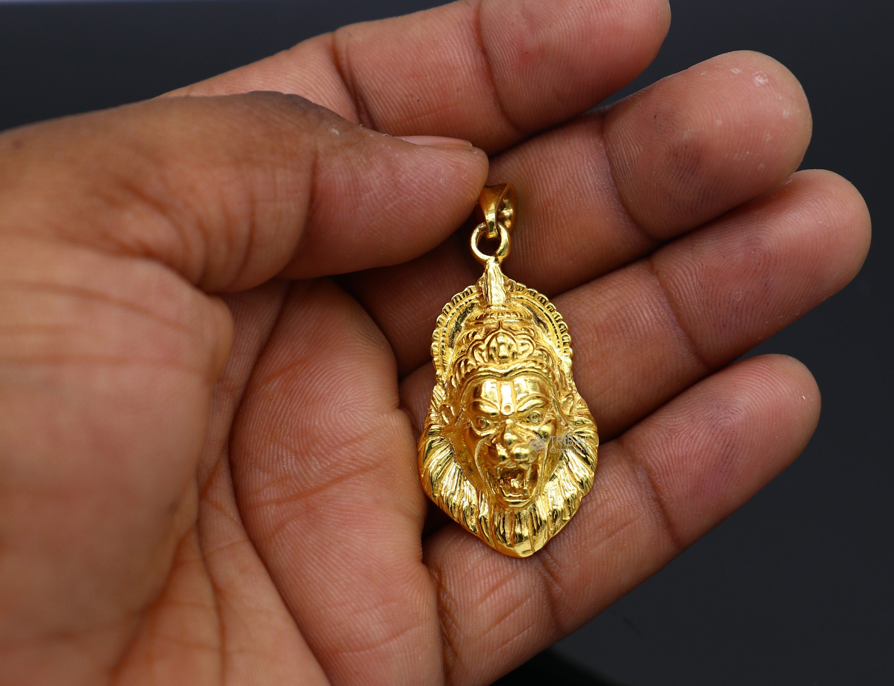 Narasimha shop locket gold