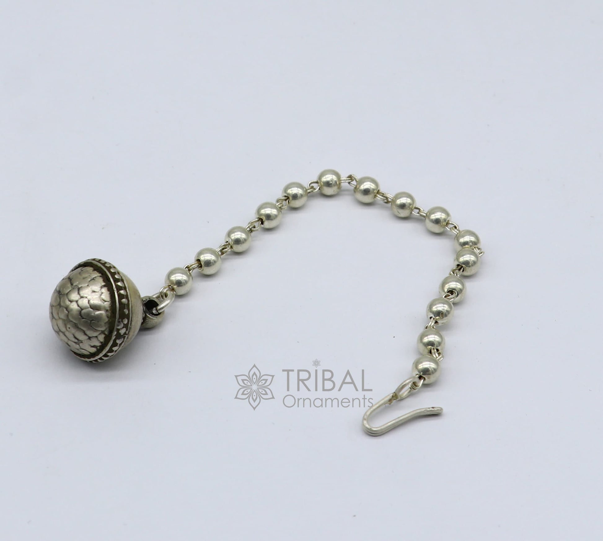 Indian traditional cultural vintage style mangtika amazing hair jewellery head jewelry 925 sterling silver tika ethnic tribal jewelry mt22 - TRIBAL ORNAMENTS
