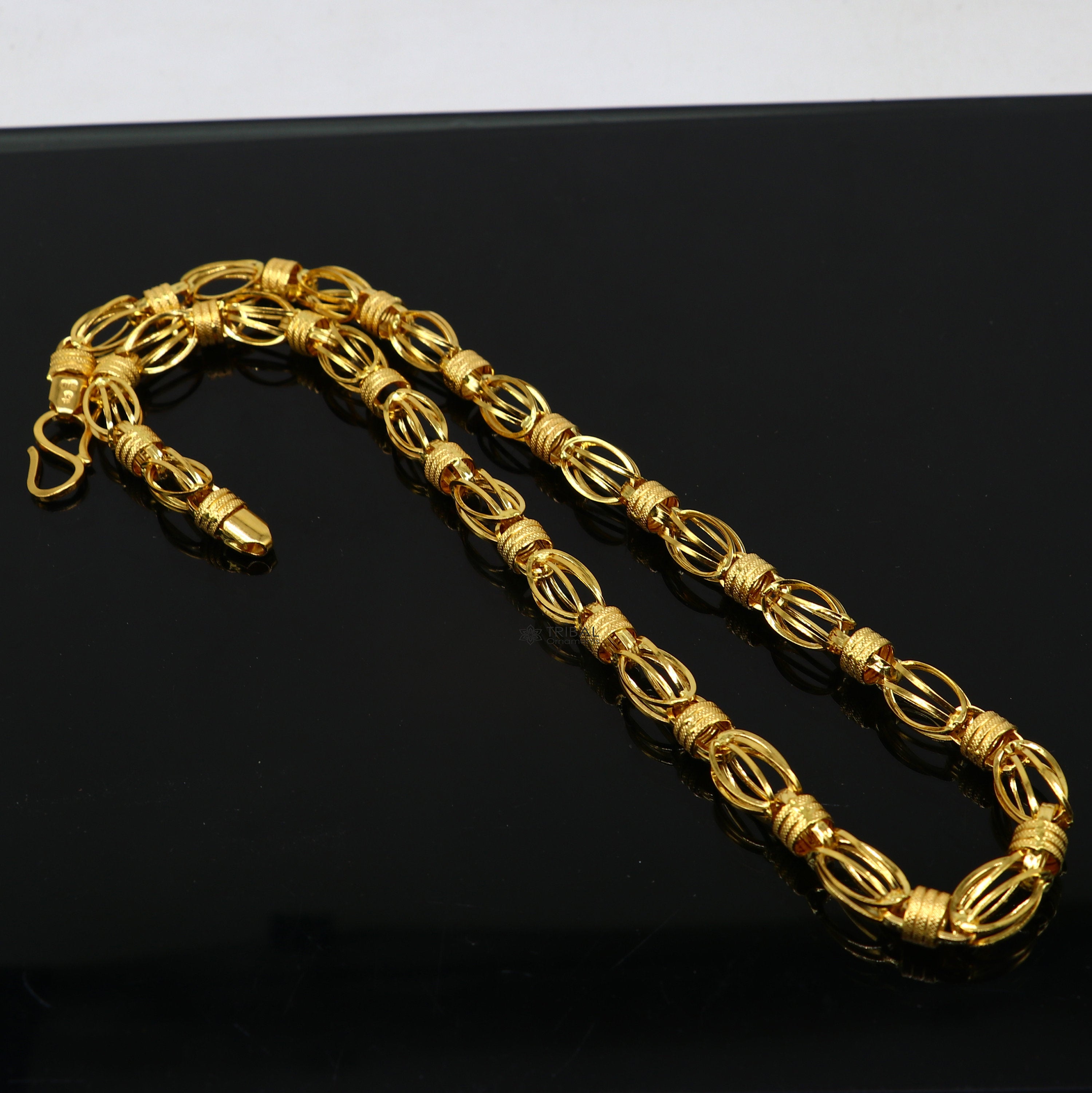 Bulb design sale gold chain