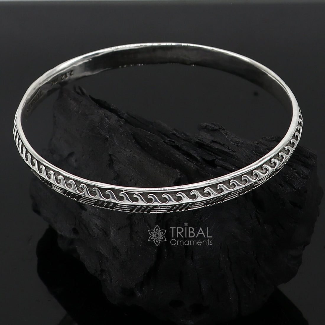 925 sterling silver handmade Punjabis shikha men's women's kada bracelet, amazing designer kada fashion delicate kada  nsk691 - TRIBAL ORNAMENTS