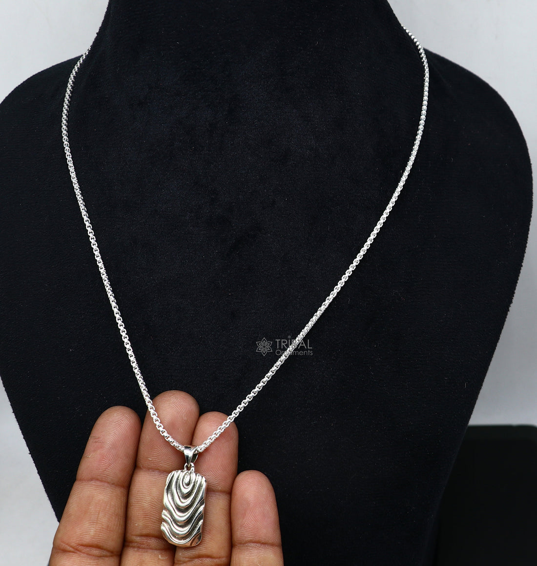 925 sterling silver unique design pendant, silver hop hop trendy pendant necklace, silver jewelry nsp640 - TRIBAL ORNAMENTS